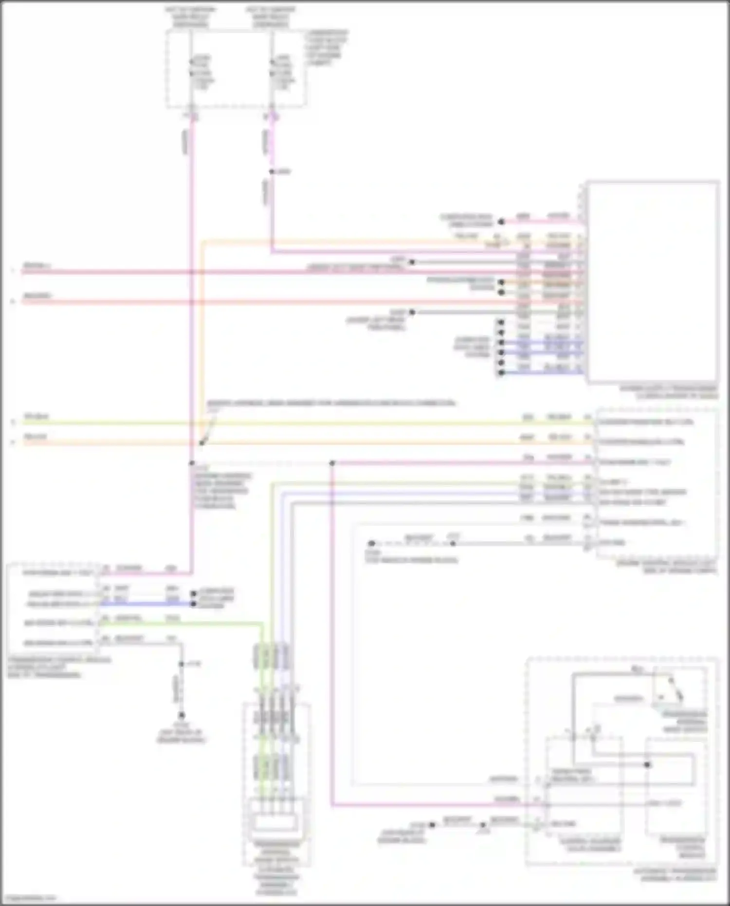 Equinox Chevrolet III facelift (2020-2024): Starting circuit, w/ start/stop system (2 of 2)