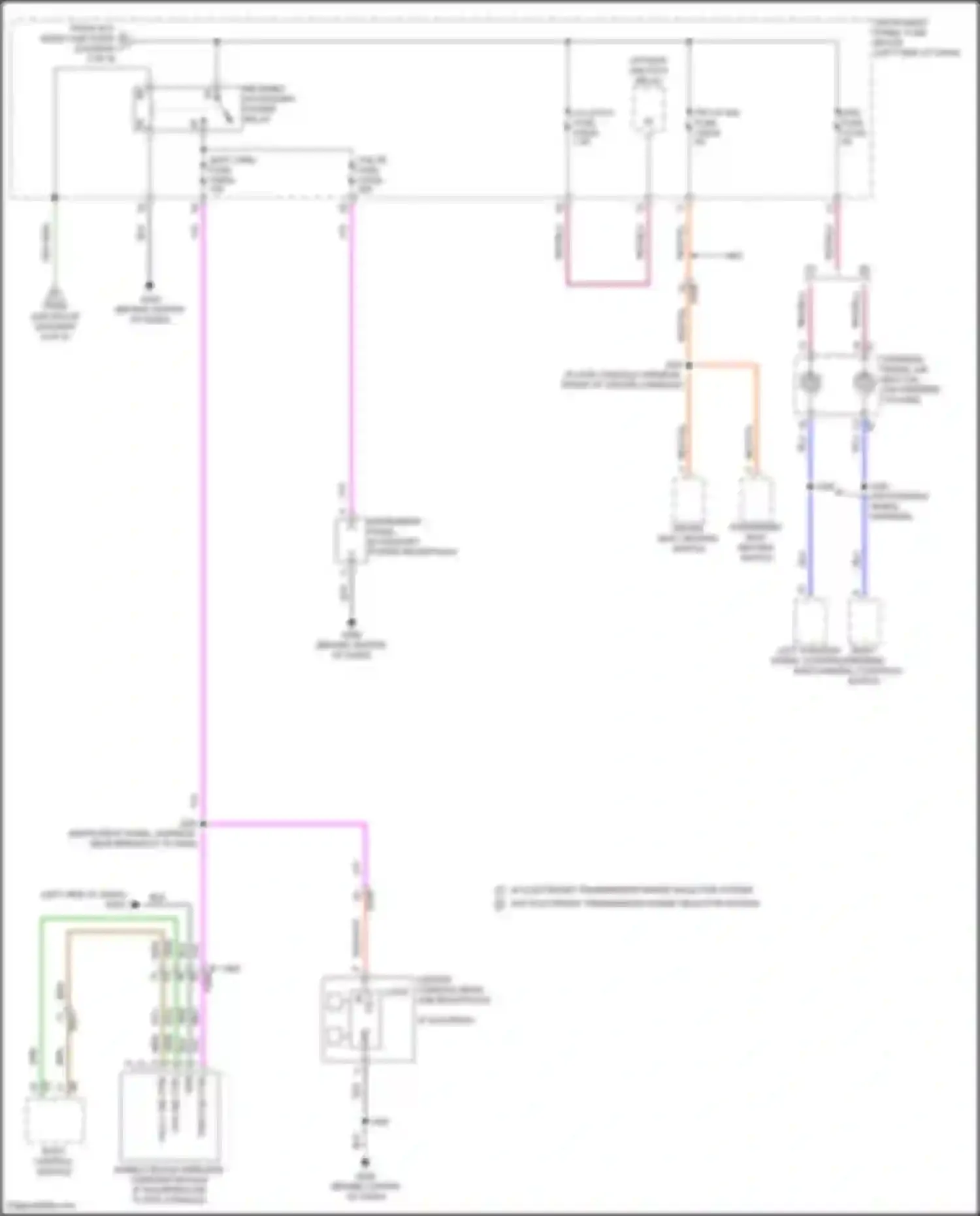 Wiring diagram body control module for Chevrolet Equinox III facelift (2020-2024) (10 of 13)