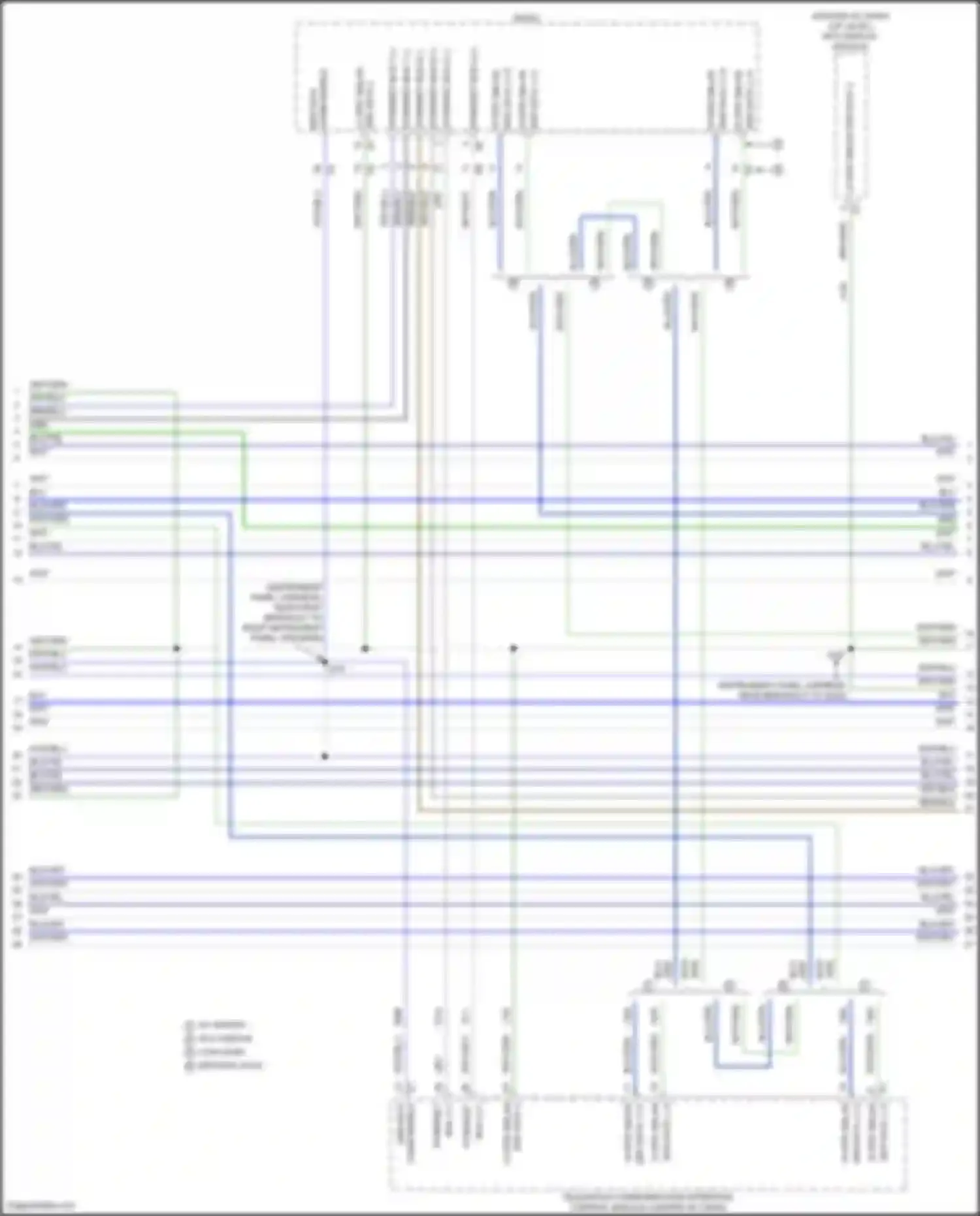 Wiring diagram comm enable for Chevrolet Equinox III facelift (2020-2024) (2 of 3)