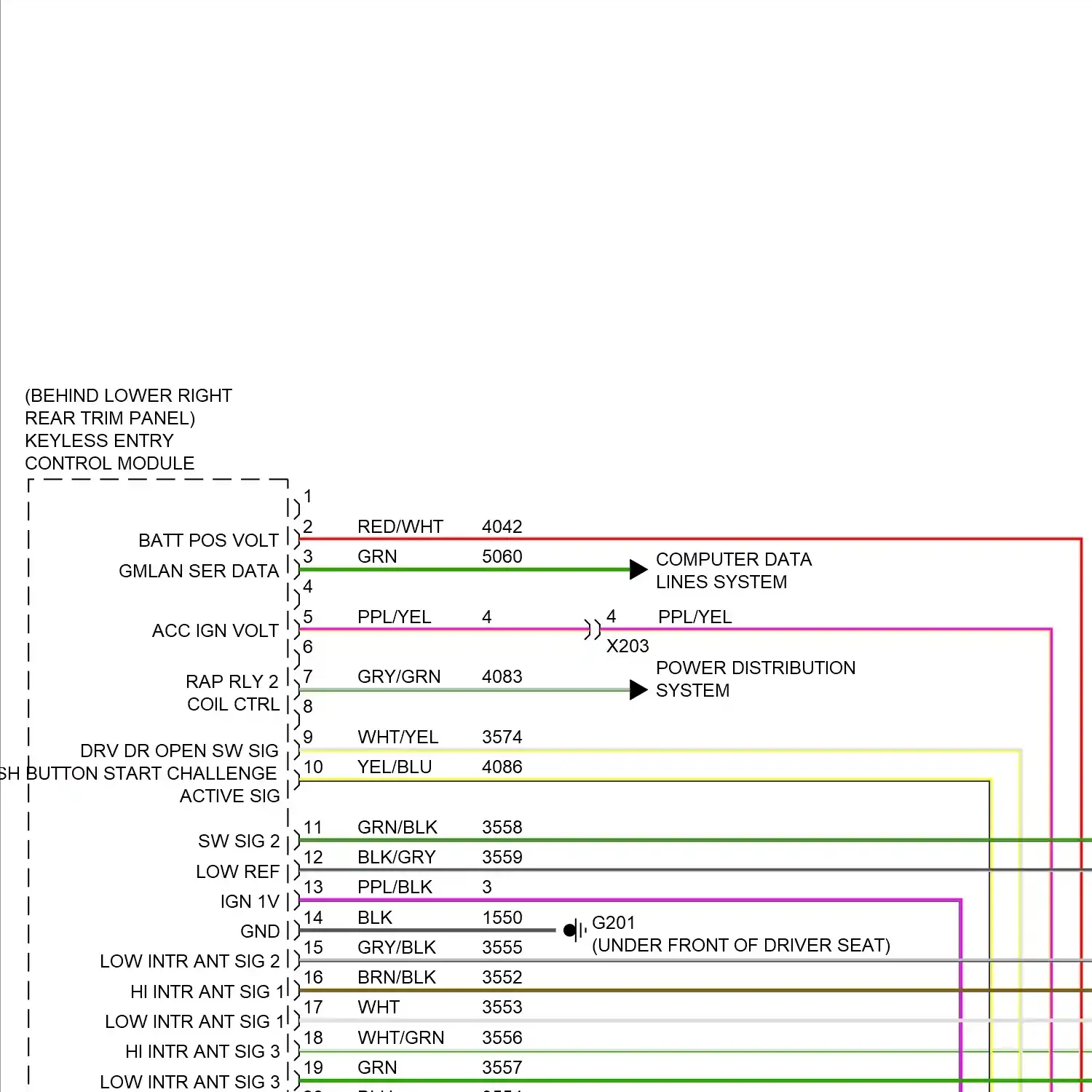 demo - Forced entry circuit, w/ passive keyless entry (1 of 4) Forced entry circuit, w/ passive keyless entry (1 of 4)