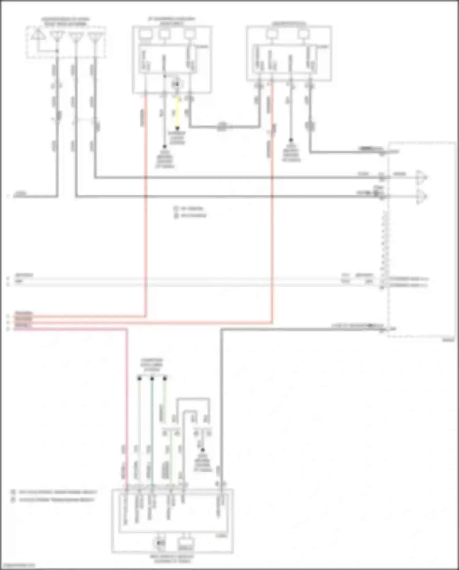 Equinox Chevrolet III (2017-2021): Navigation circuit, mid/high level w/ active noise (4 of 4)
