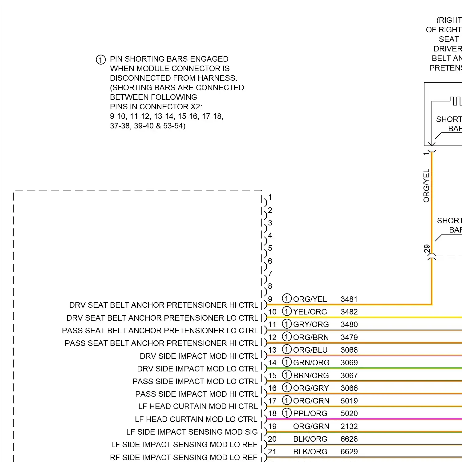 demo - Supplemental restraints circuit (1 of 3) Supplemental restraints circuit (1 of 3)