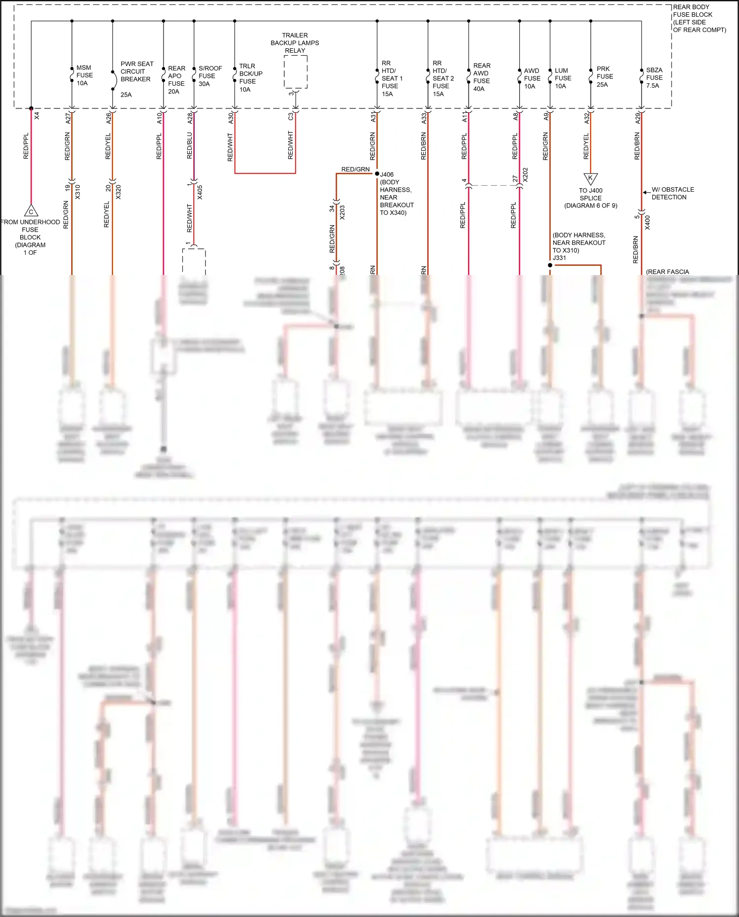 Chevrolet Equinox III (2017-2021) body control module wiring diagram  (14 of 15)