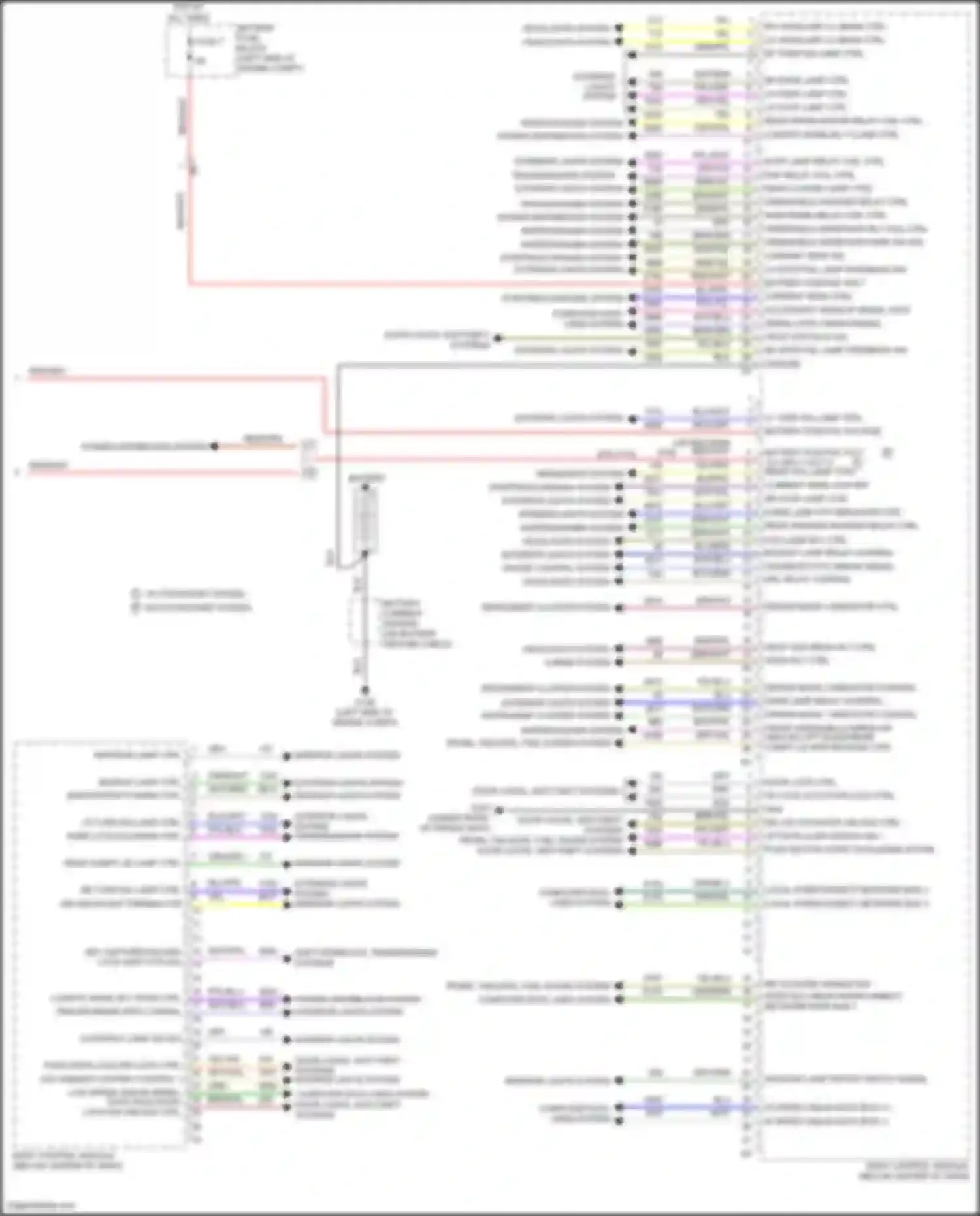Wiring diagram current sens sig for Chevrolet Equinox III (2017-2021) (1 of 2)