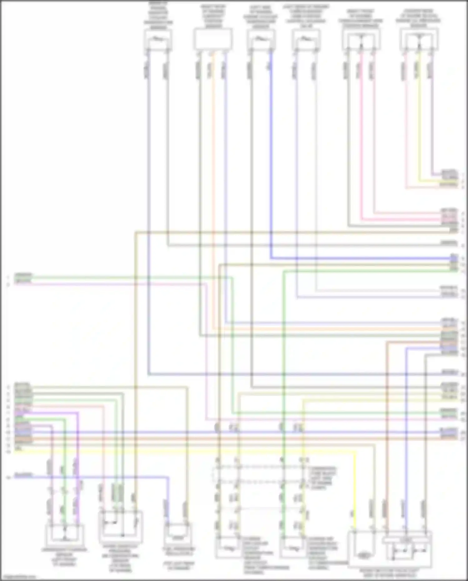 Wiring diagram engine coolant temperature sensor for Chevrolet Equinox III (2017-2021) (5 of 6)