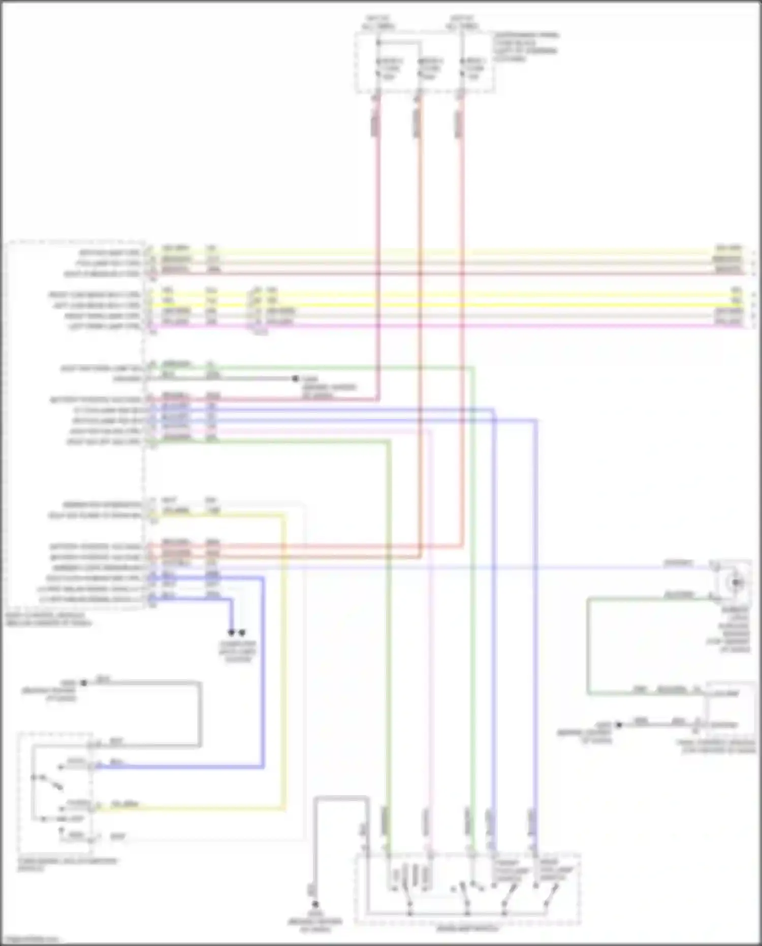 Wiring diagram hdlp auto hi beam dim ctrl for Chevrolet Equinox III (2017-2021) (1 of 2)