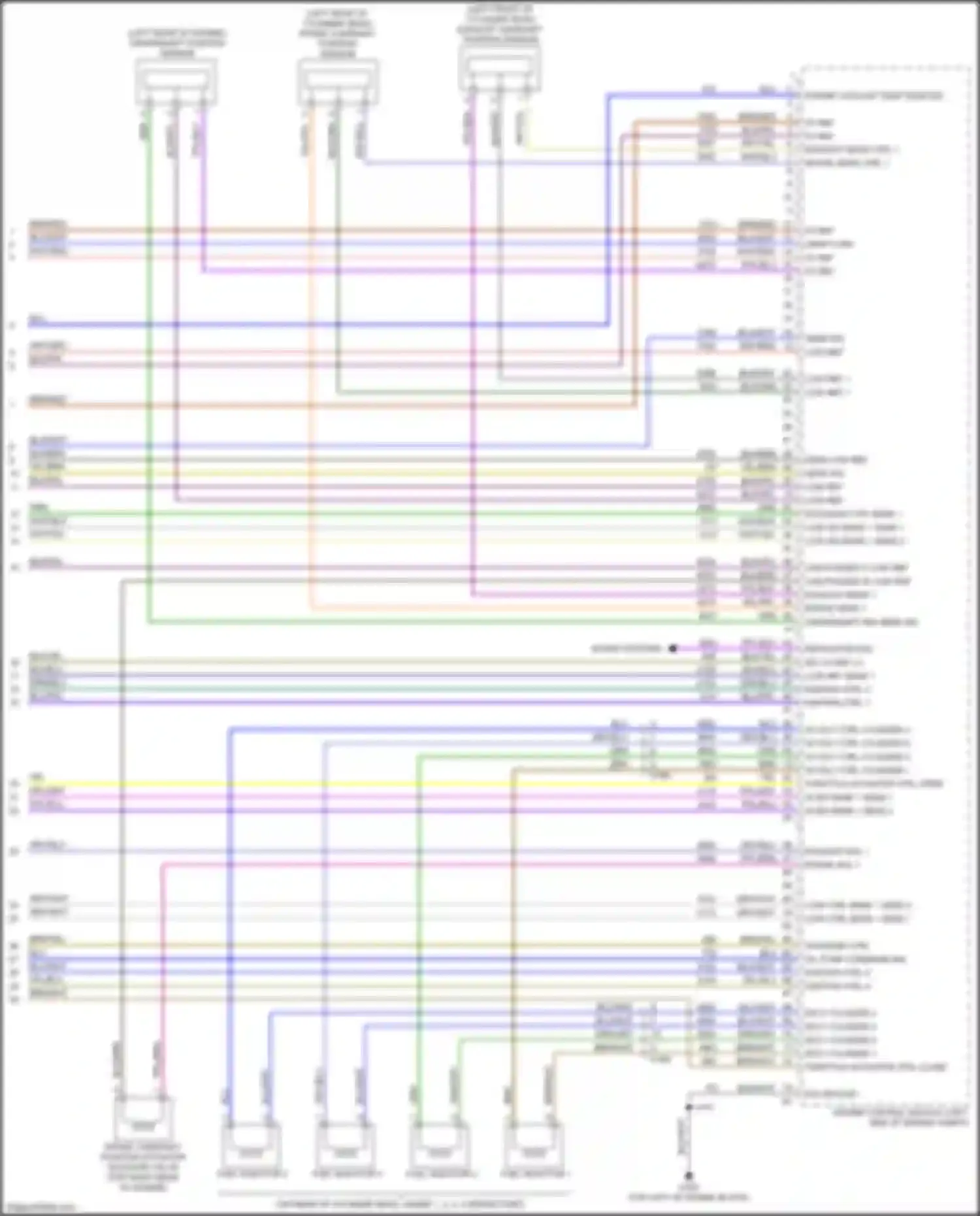 Wiring diagram ignition ctrl 2 for Chevrolet Equinox III (2017-2021) (1 of 2)