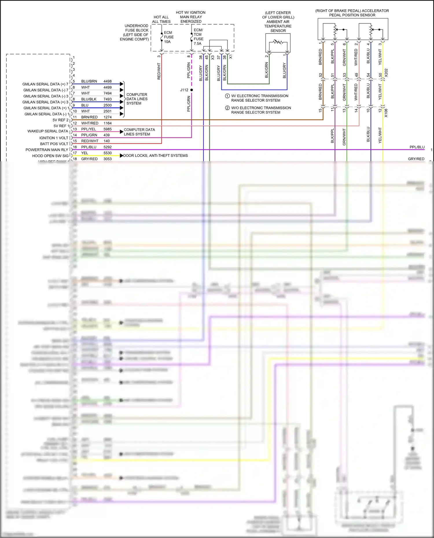 Chevrolet Equinox III (2017-2021) low ref wiring diagram  (23 of 29)