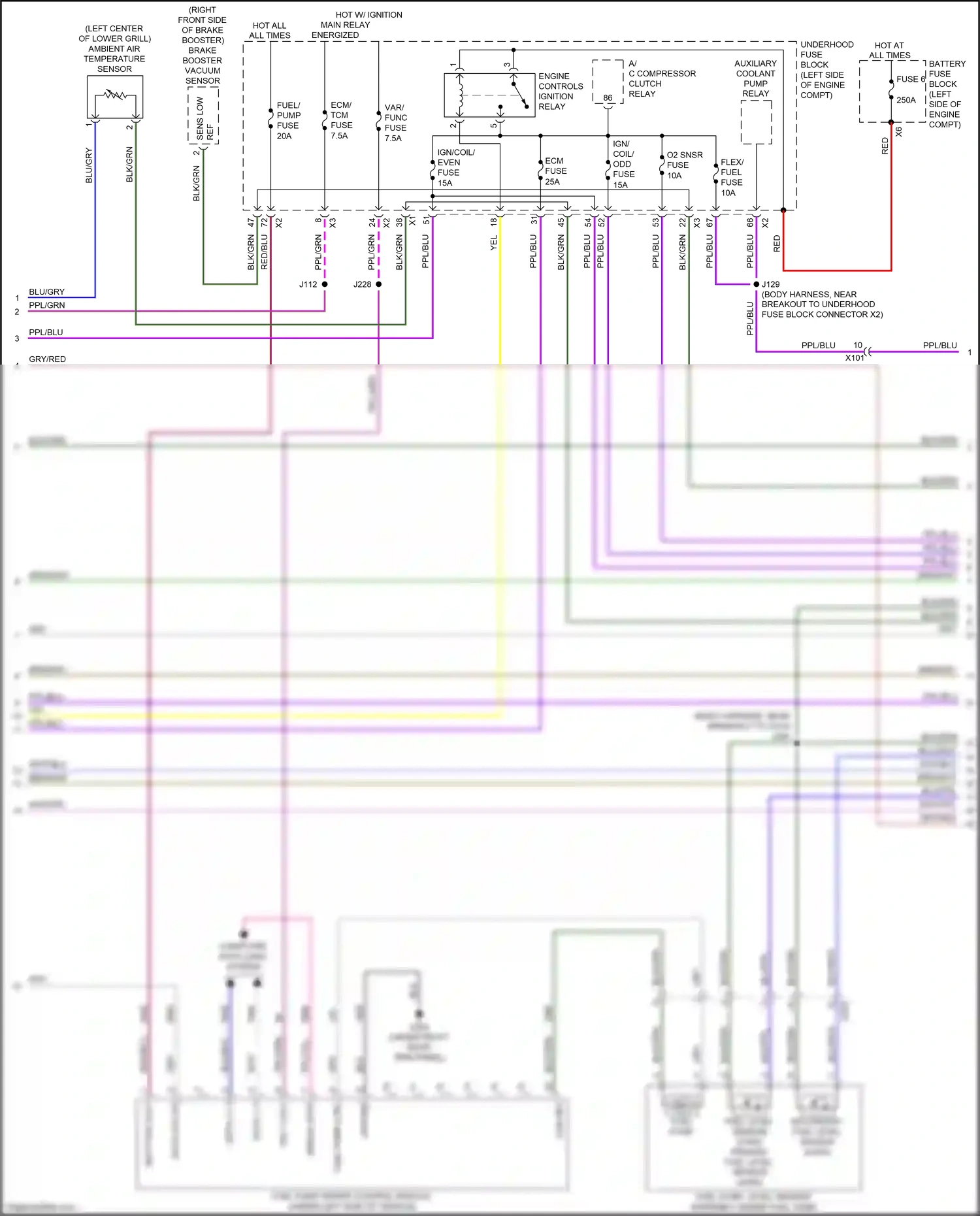 Chevrolet Equinox III (2017-2021) low ref wiring diagram  (28 of 29)