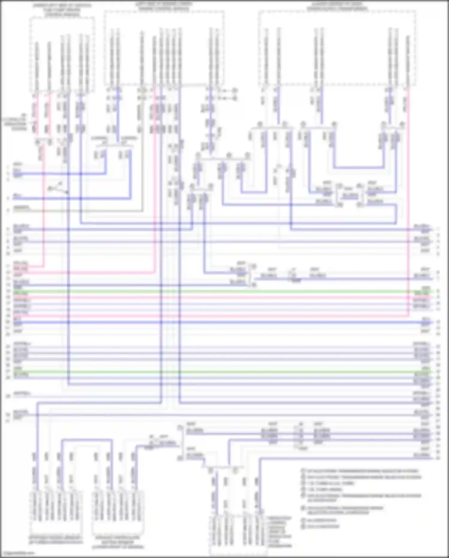 Wiring diagram network ser data bus 21 for Chevrolet Equinox III (2017-2021) (3 of 3)