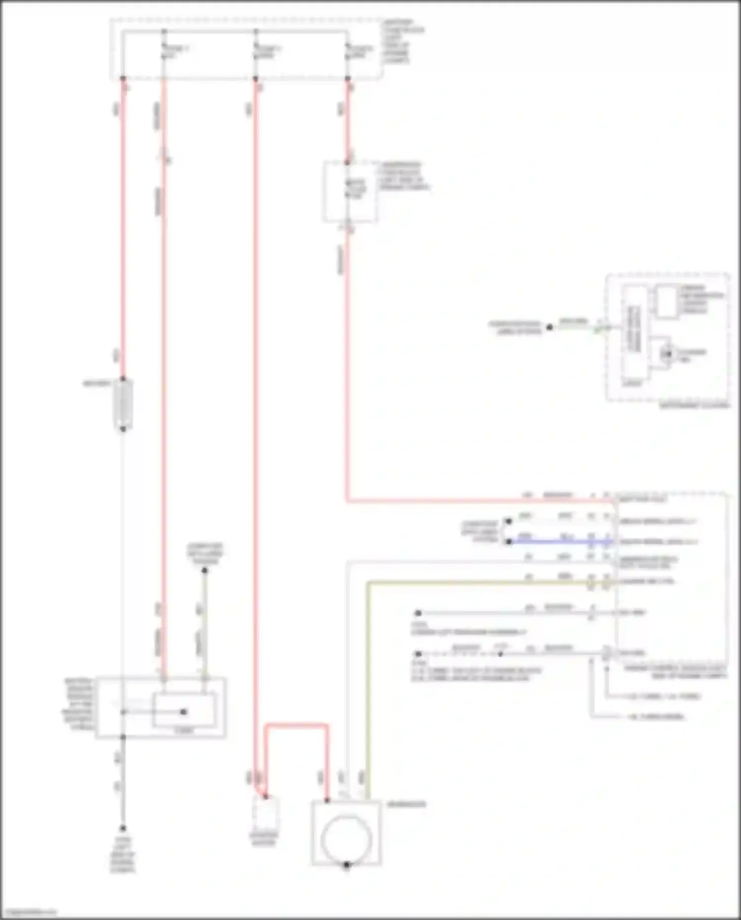 Wiring diagram underhood fuse block for Chevrolet Equinox III (2017-2021) (22 of 62)