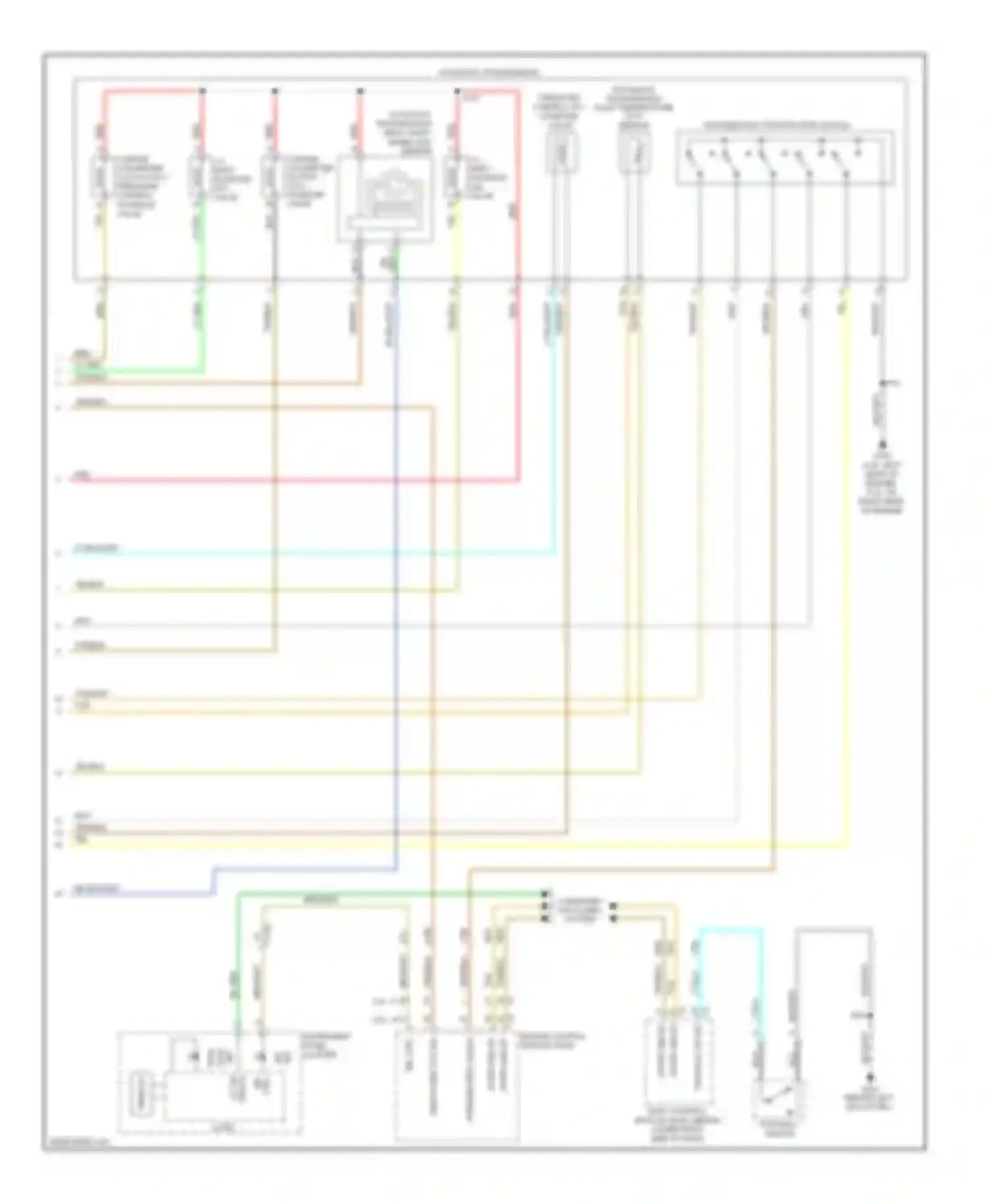 Wiring diagram replicated tos sig for Chevrolet Express G1500  (2013-2013) (1 of 1)