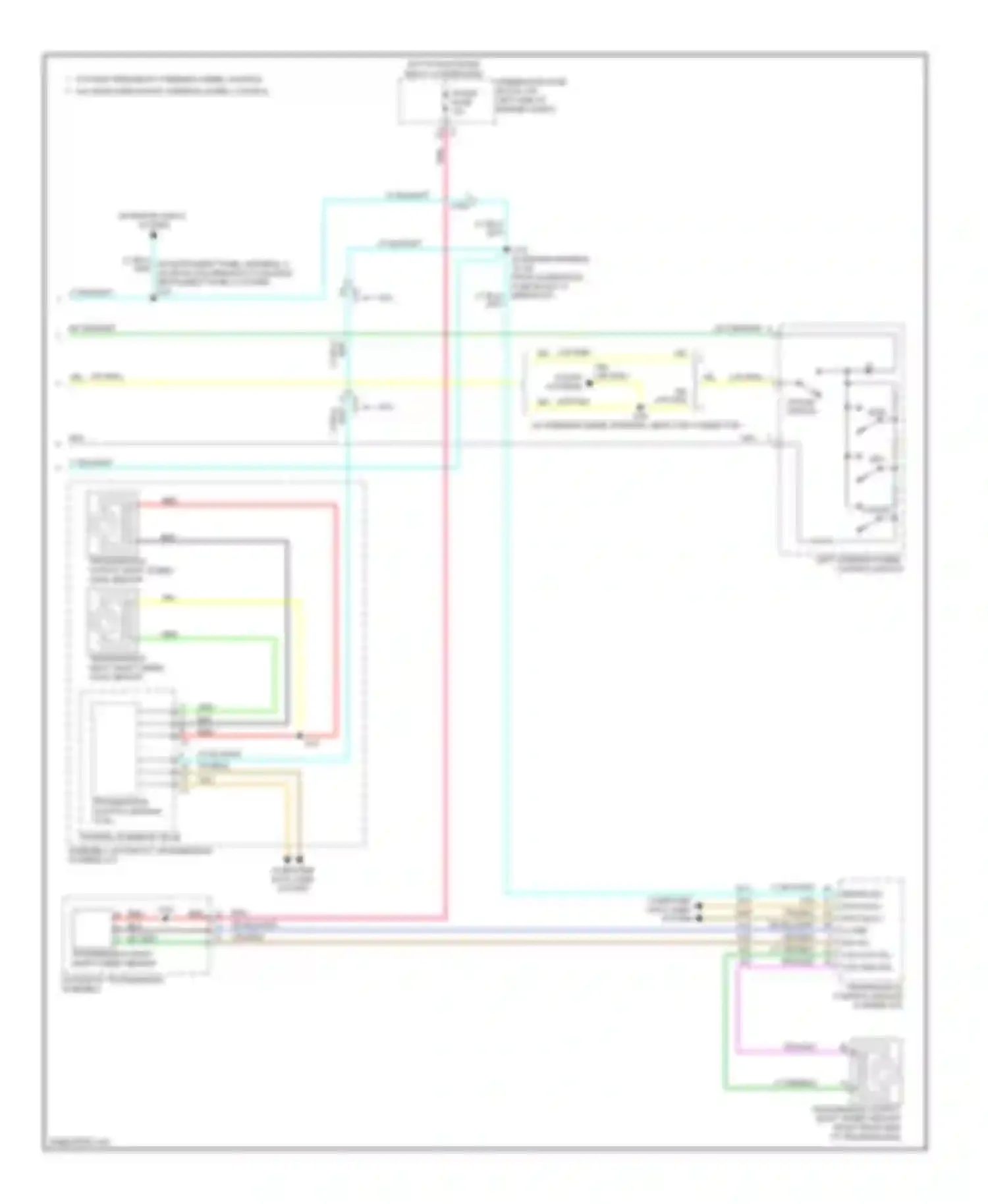 Express G2500 Chevrolet  (2013-2013): Cruise control circuit (2 of 2)