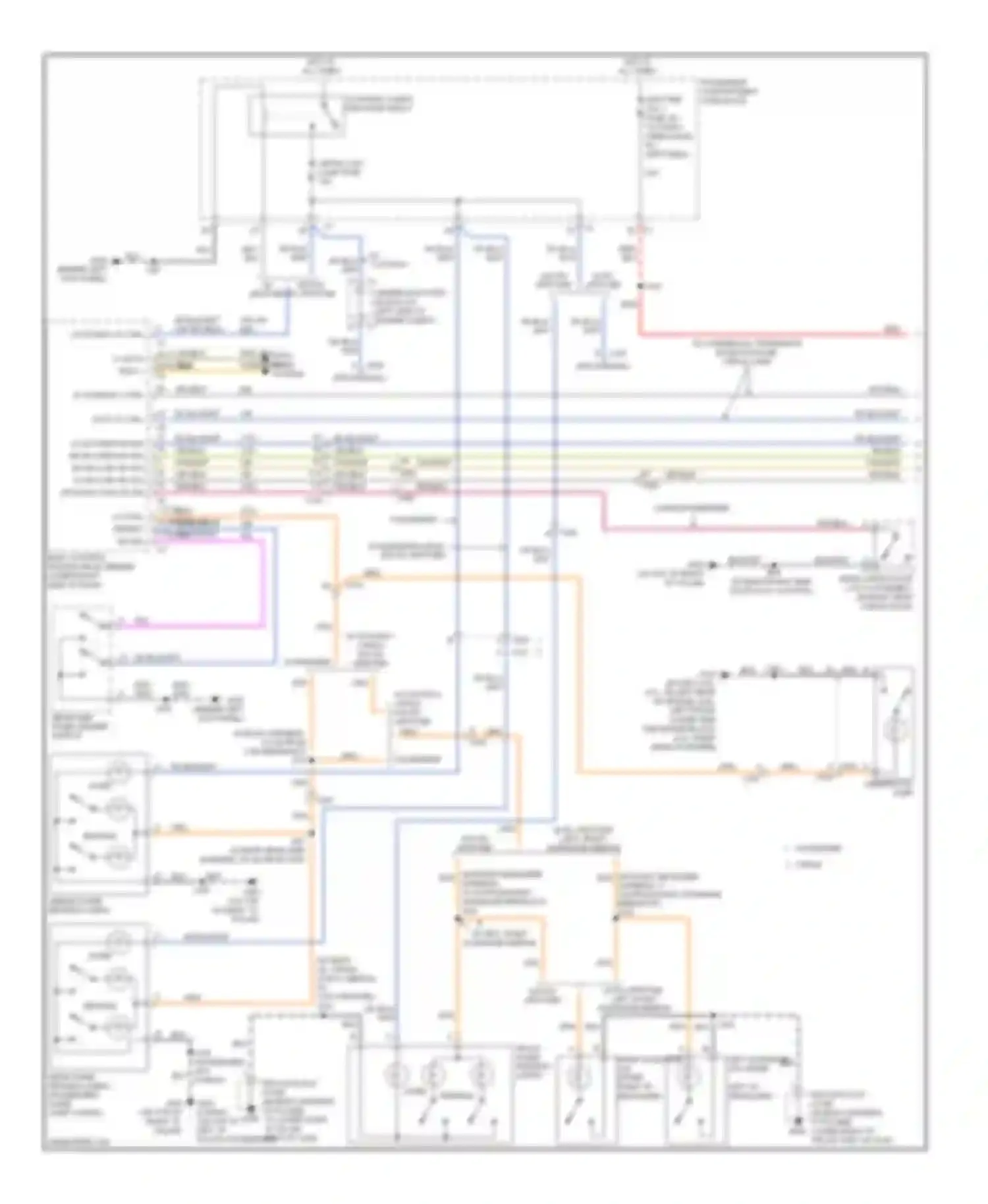 Express G2500 Chevrolet  (2013-2013): Courtesy lamps circuit (1 of 2)