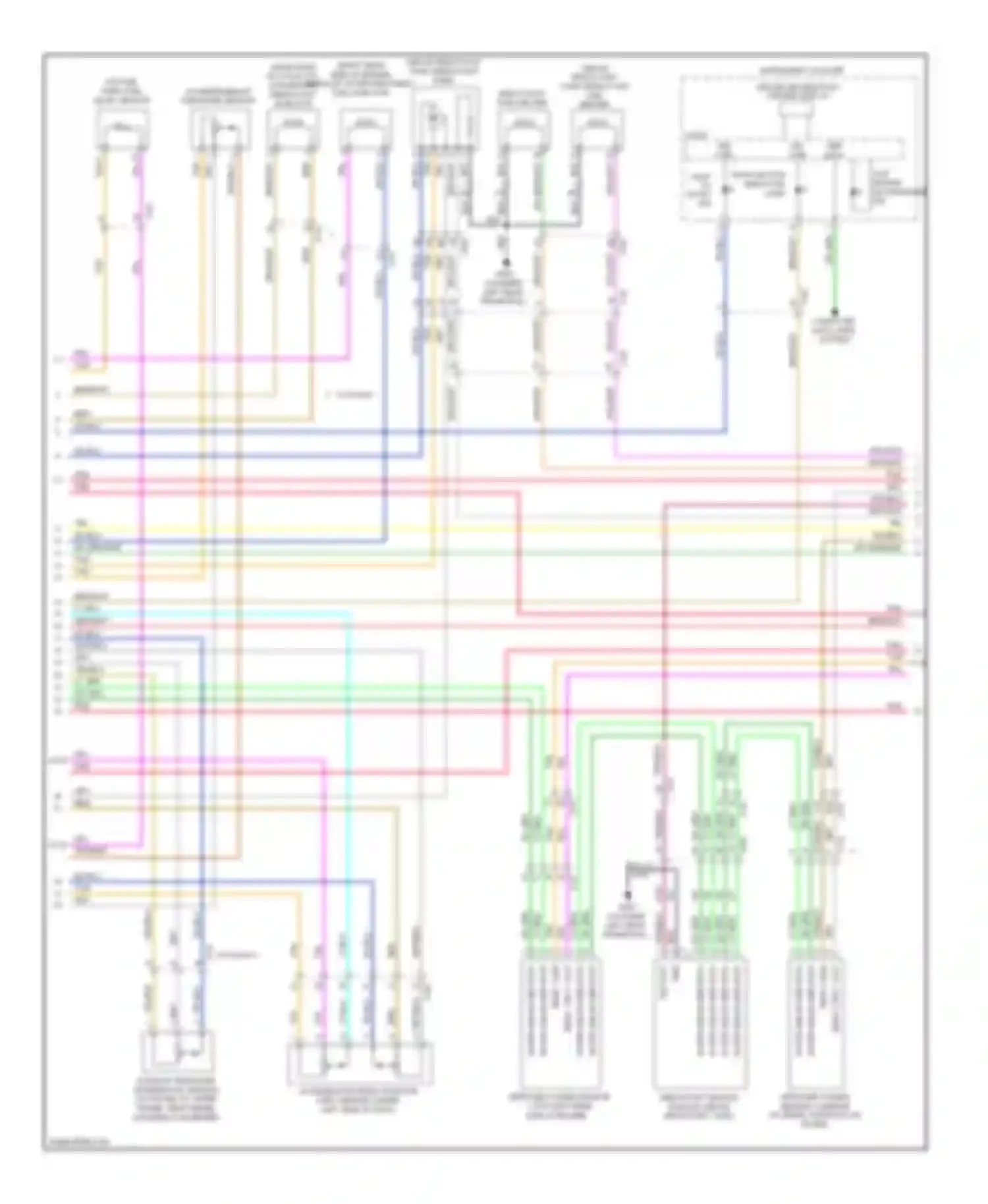 Express G3500 Chevrolet  (2013-2013): Wiring diagram engine performance 6.6l vin l (2 of 6)