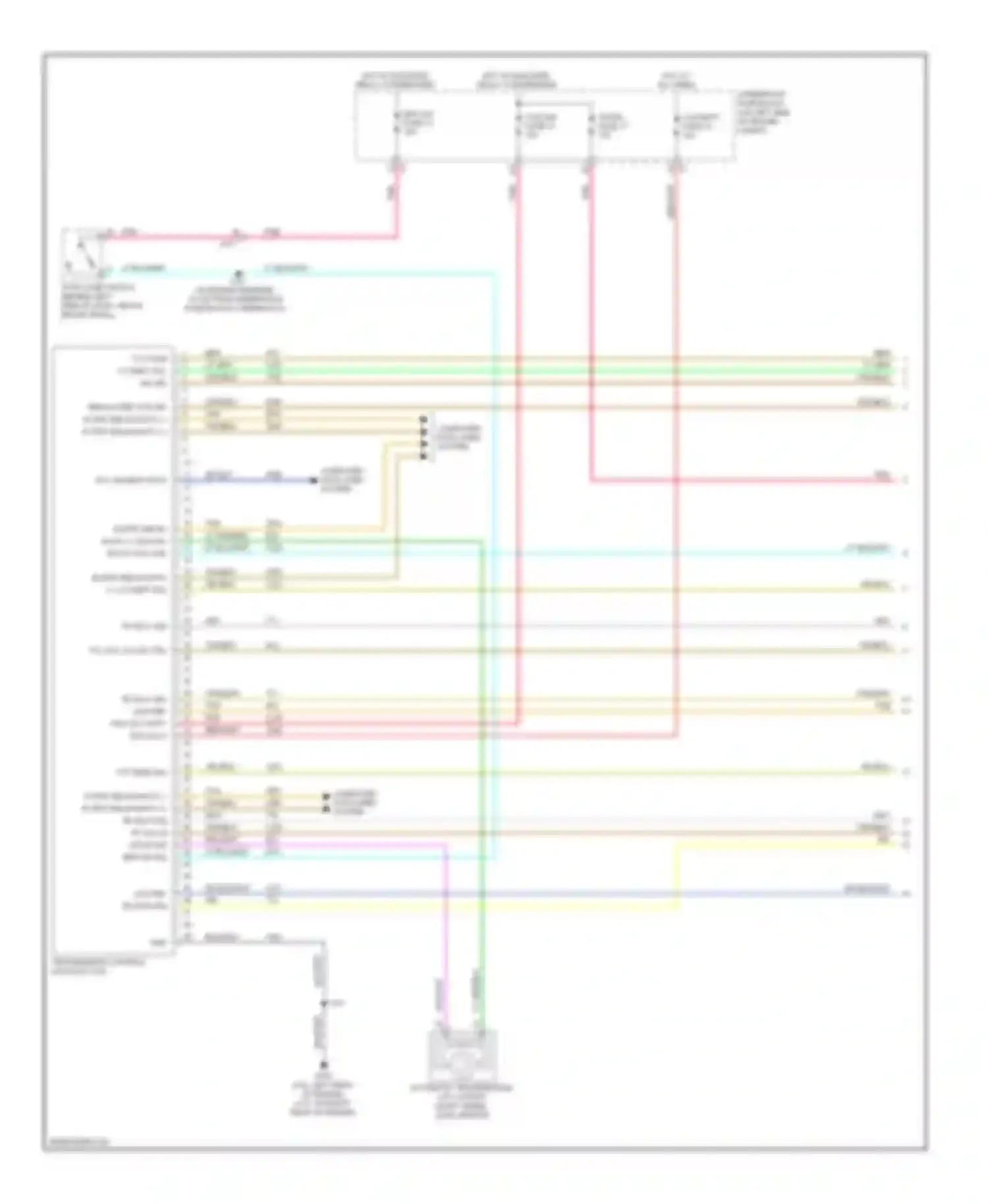 Express H1500 Chevrolet  (2013-2013): Transmission circuit (1 of 2)