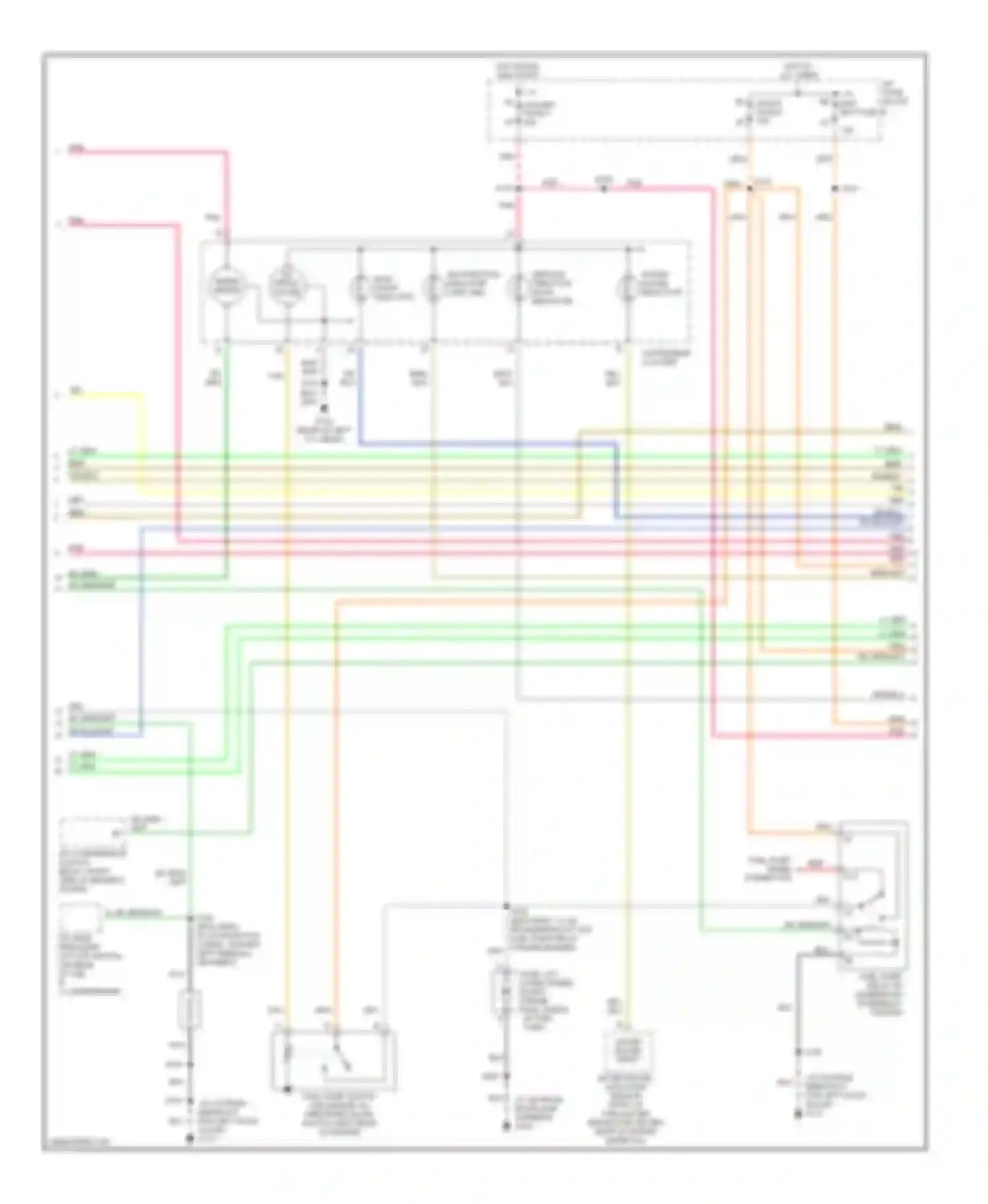 Forward Control P30 Chevrolet  (1985-1999): Wiring diagram engine performance 6.5l (vin f)s, motor home chassis
(3 of 4)