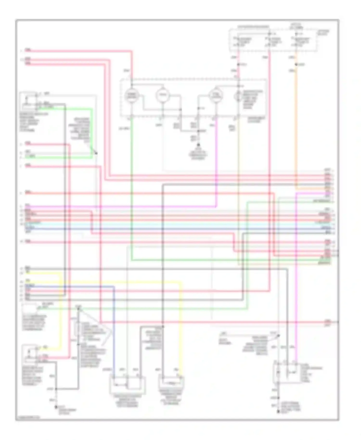 Forward Control P30 Chevrolet  (1985-1999): Wiring diagram engine performance 7.4l vin js (3 of 4)