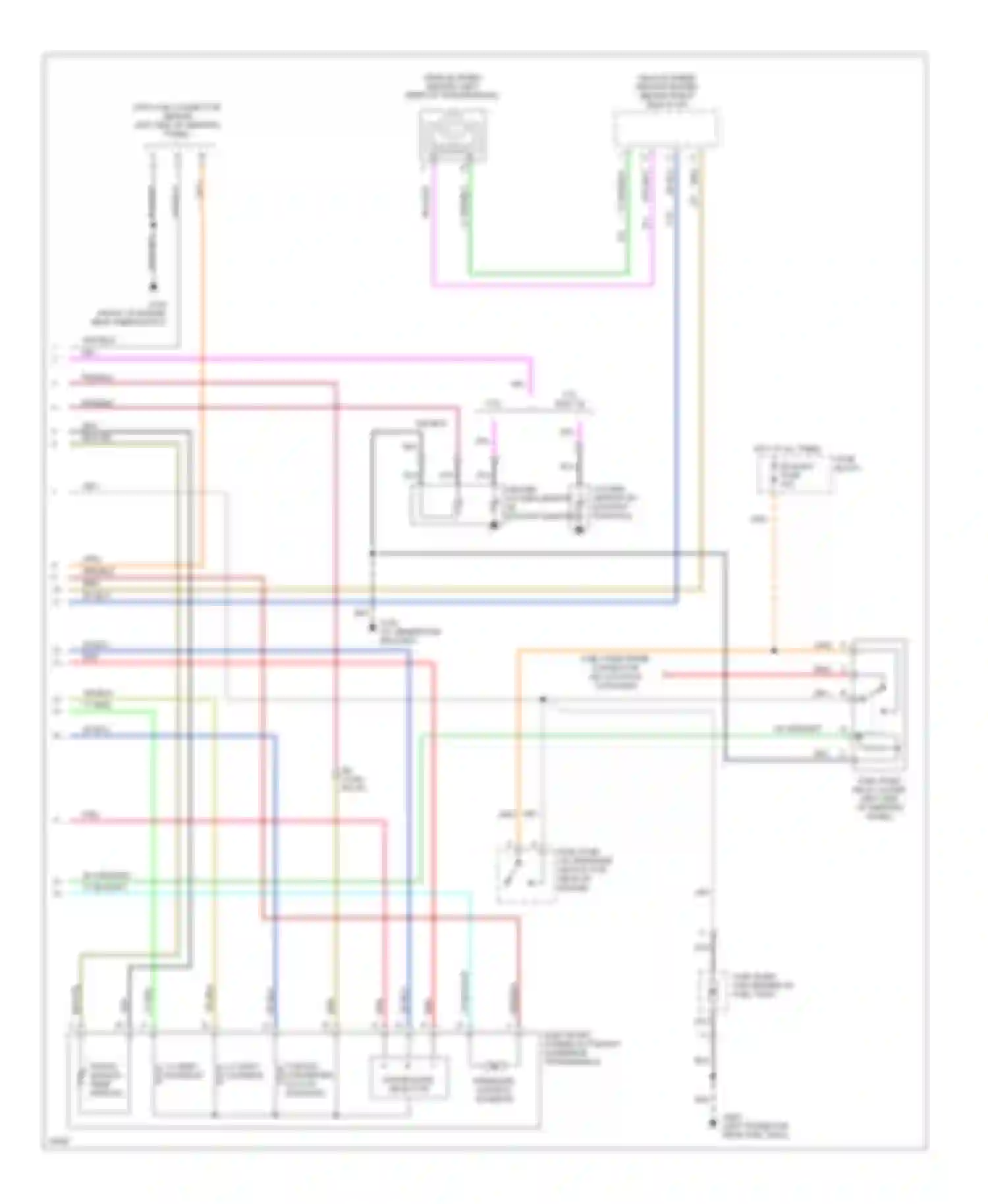 Forward Control P30 Chevrolet  (1985-1999): Wiring diagram engine performance 7.4l (vin n)s, a/t commercial
chassis and motorhome (3 of 3)