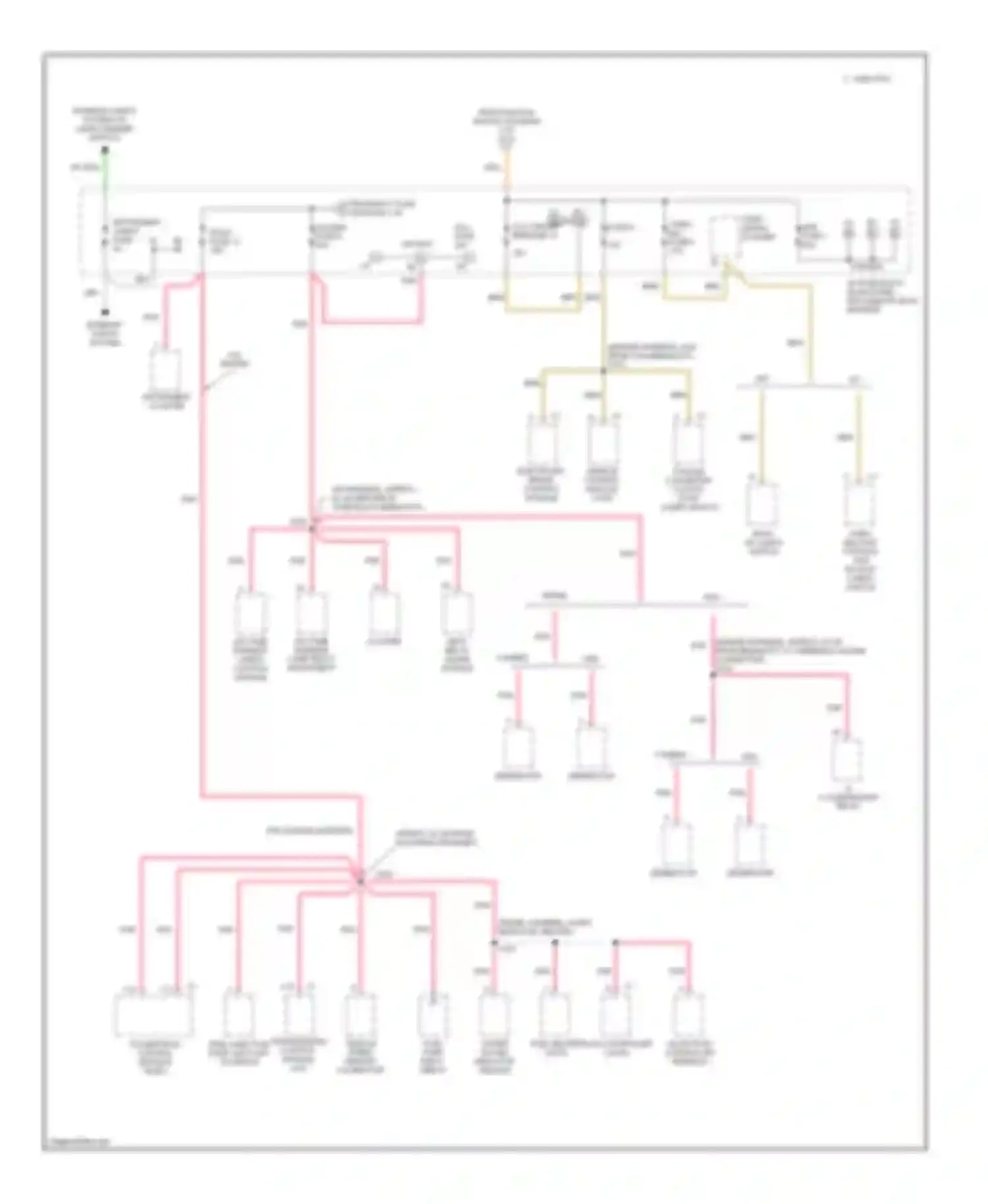 Forward Control P30 Chevrolet  (1985-1999): Power distribution circuit, commercial chassis (4 of 4)