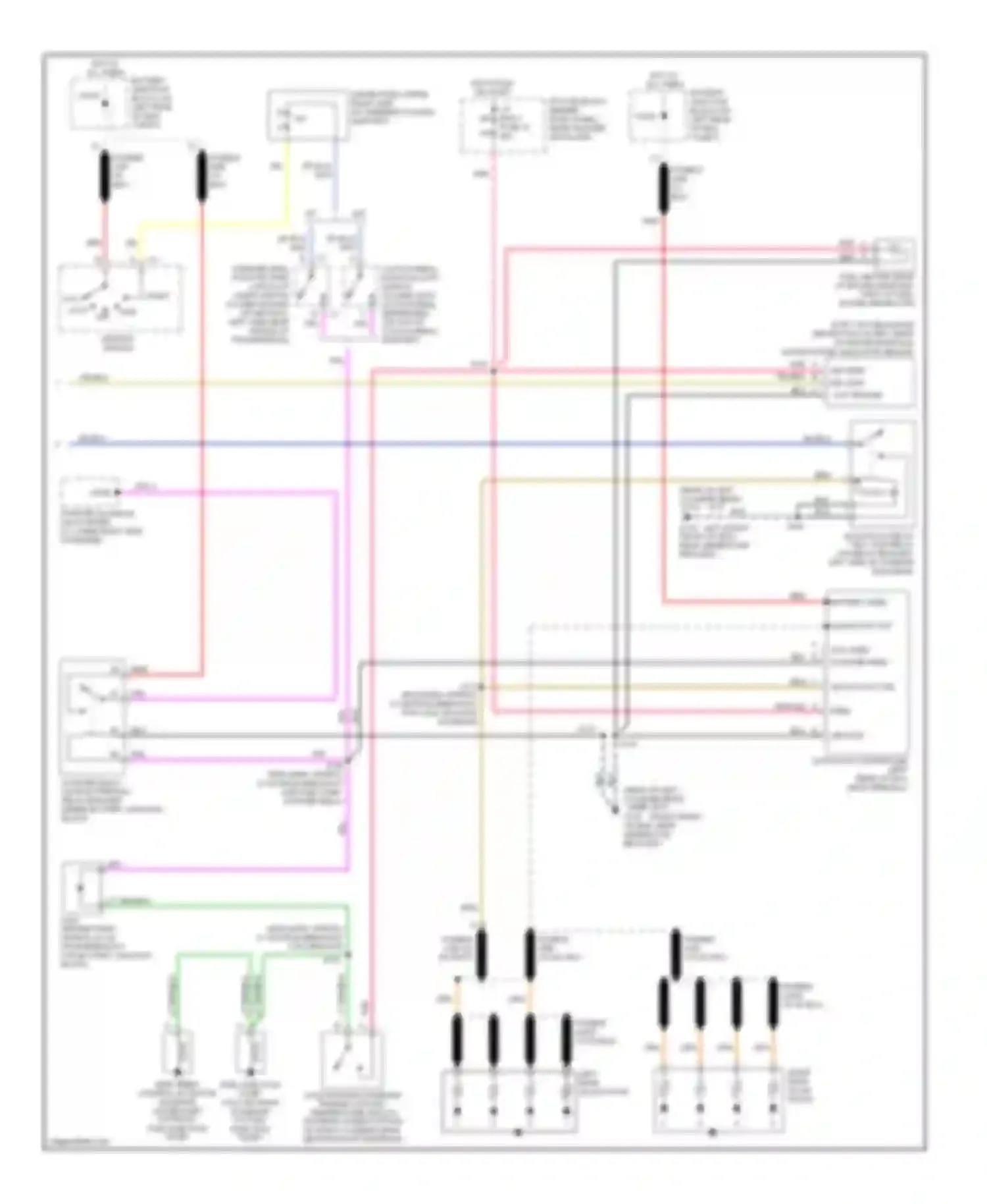 Wiring diagram a/t m/t for Chevrolet Forward Control P30  (1985-1999) (4 of 4)