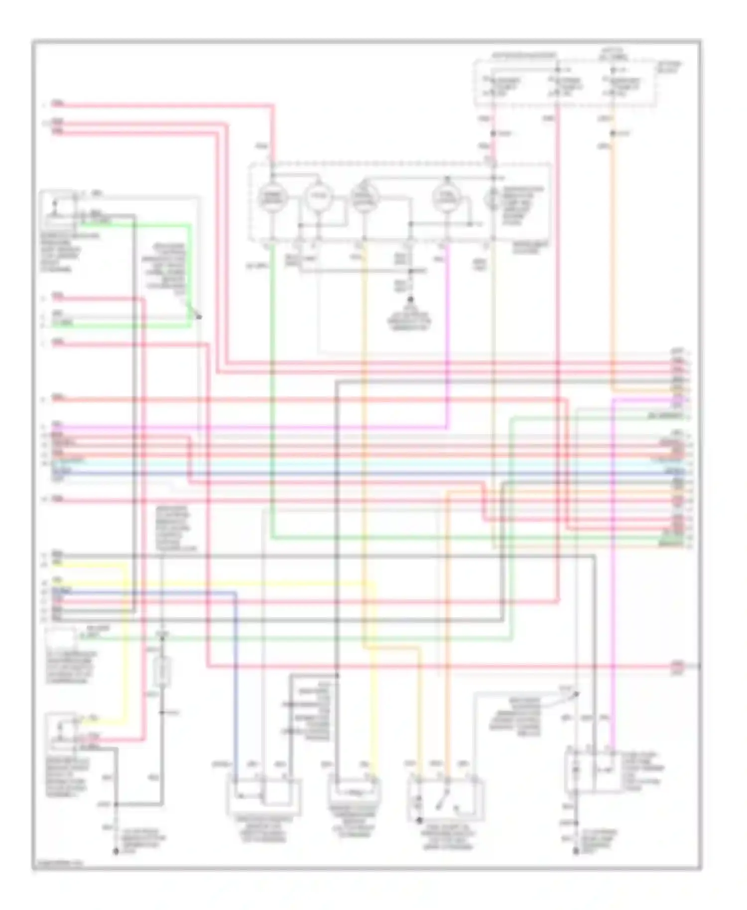 Wiring diagram hot in run and start for Chevrolet Forward Control P30  (1985-1999) (10 of 15)