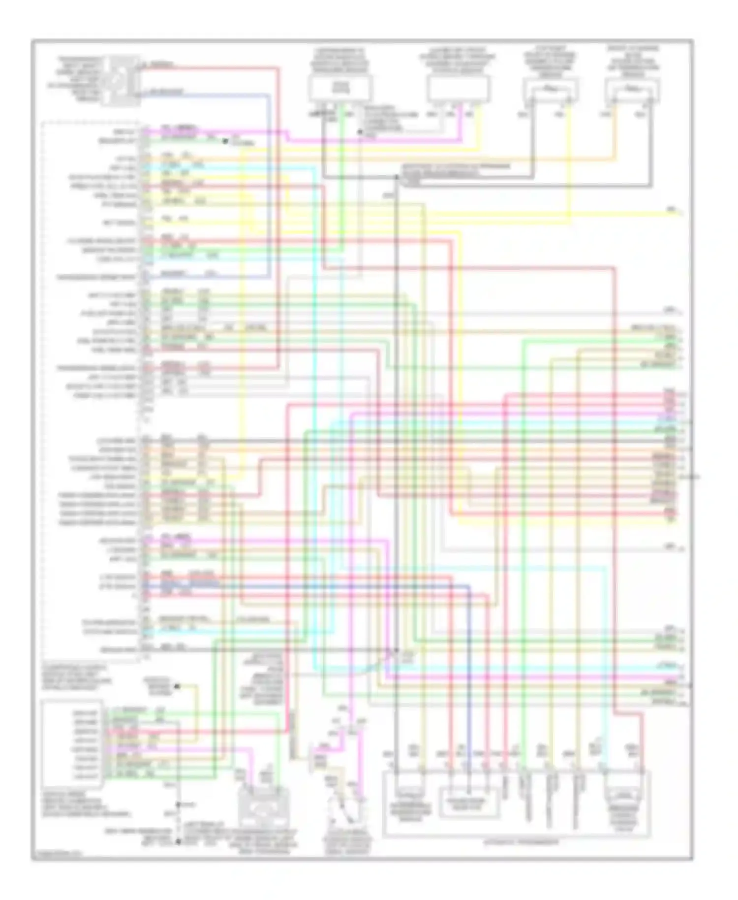Wiring diagram ppl ckp sen grd a/c request sig for Chevrolet Forward Control P30  (1985-1999) (1 of 2)