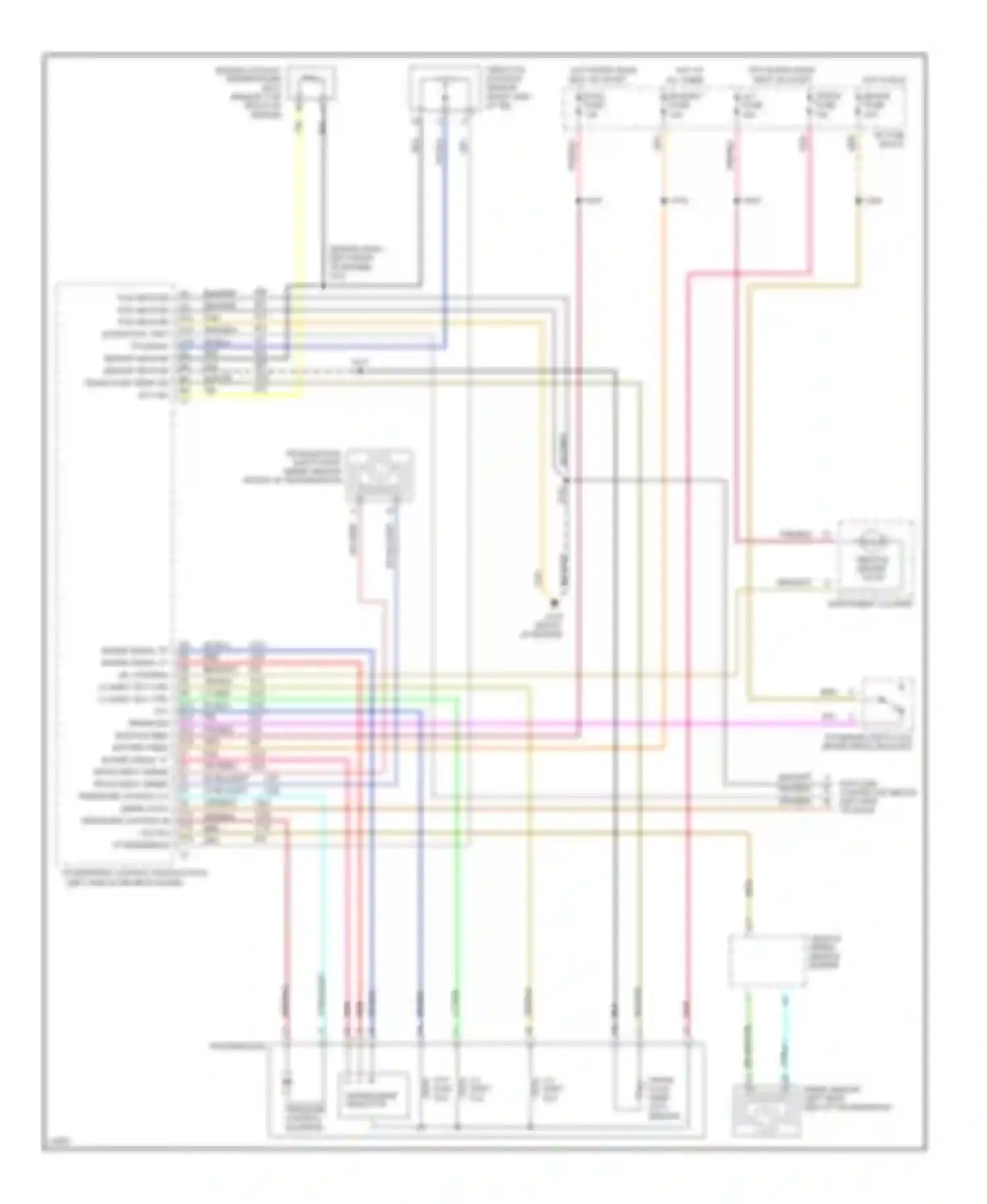 Wiring diagram range mode selector for Chevrolet Forward Control P30  (1985-1999) (11 of 24)