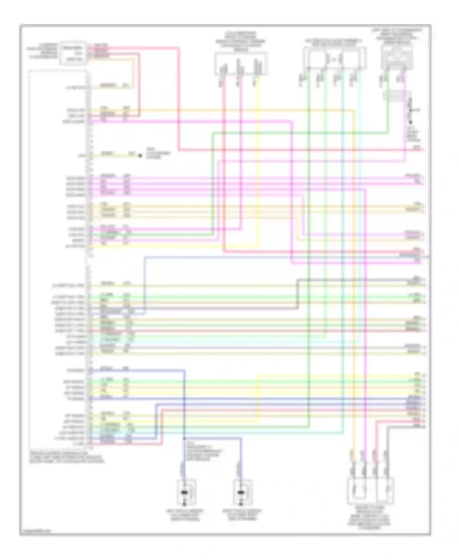 Wiring diagram signal sensor for Chevrolet Forward Control P30  (1985-1999) (1 of 1)