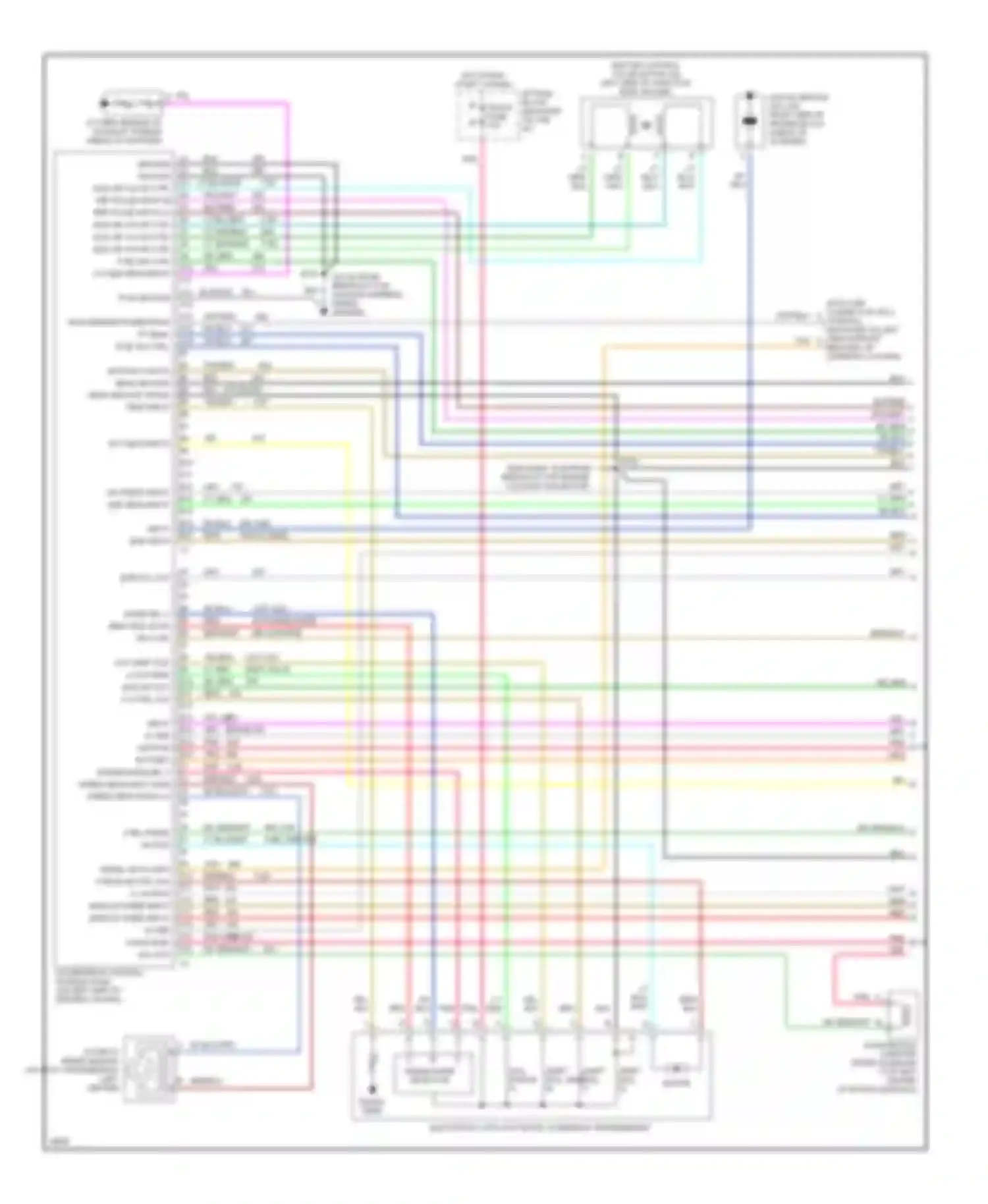 Wiring diagram trans temp for Chevrolet Forward Control P30  (1985-1999) (1 of 1)