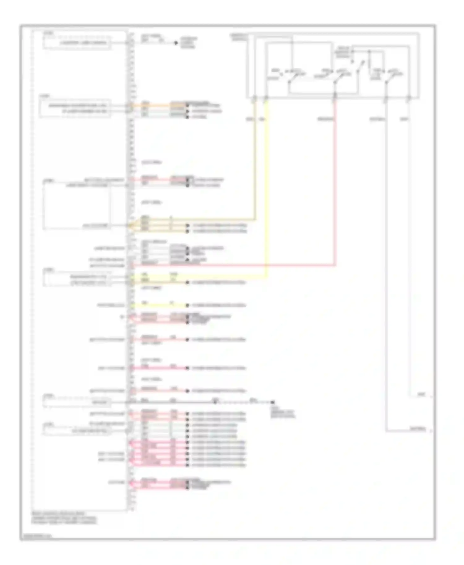 HHR Chevrolet I (2005-2011): Body control modules circuit (3 of 4)