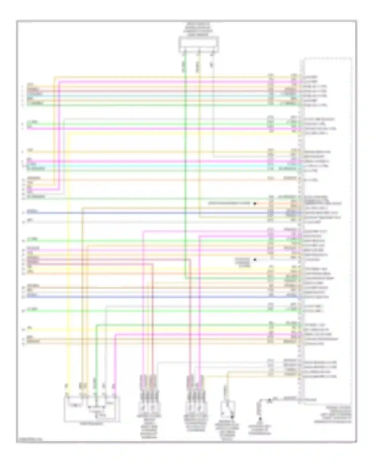 Wiring diagram 5-volt ref 2 5-volt ref 2 for Chevrolet HHR I (2005-2011) (1 of 2)