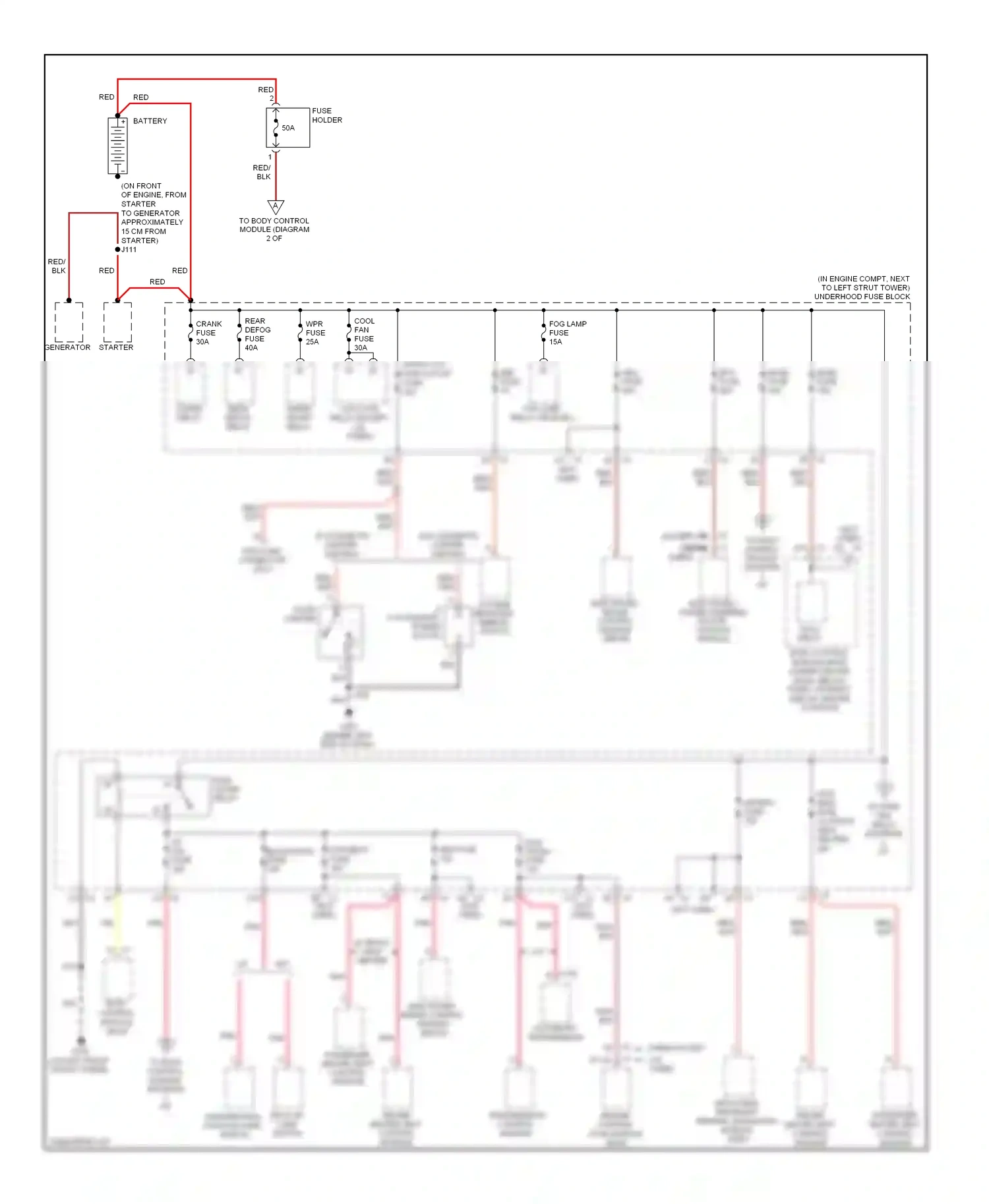 Chevrolet HHR I (2005-2011) driver heated seat control module wiring diagram  (1 of 1)