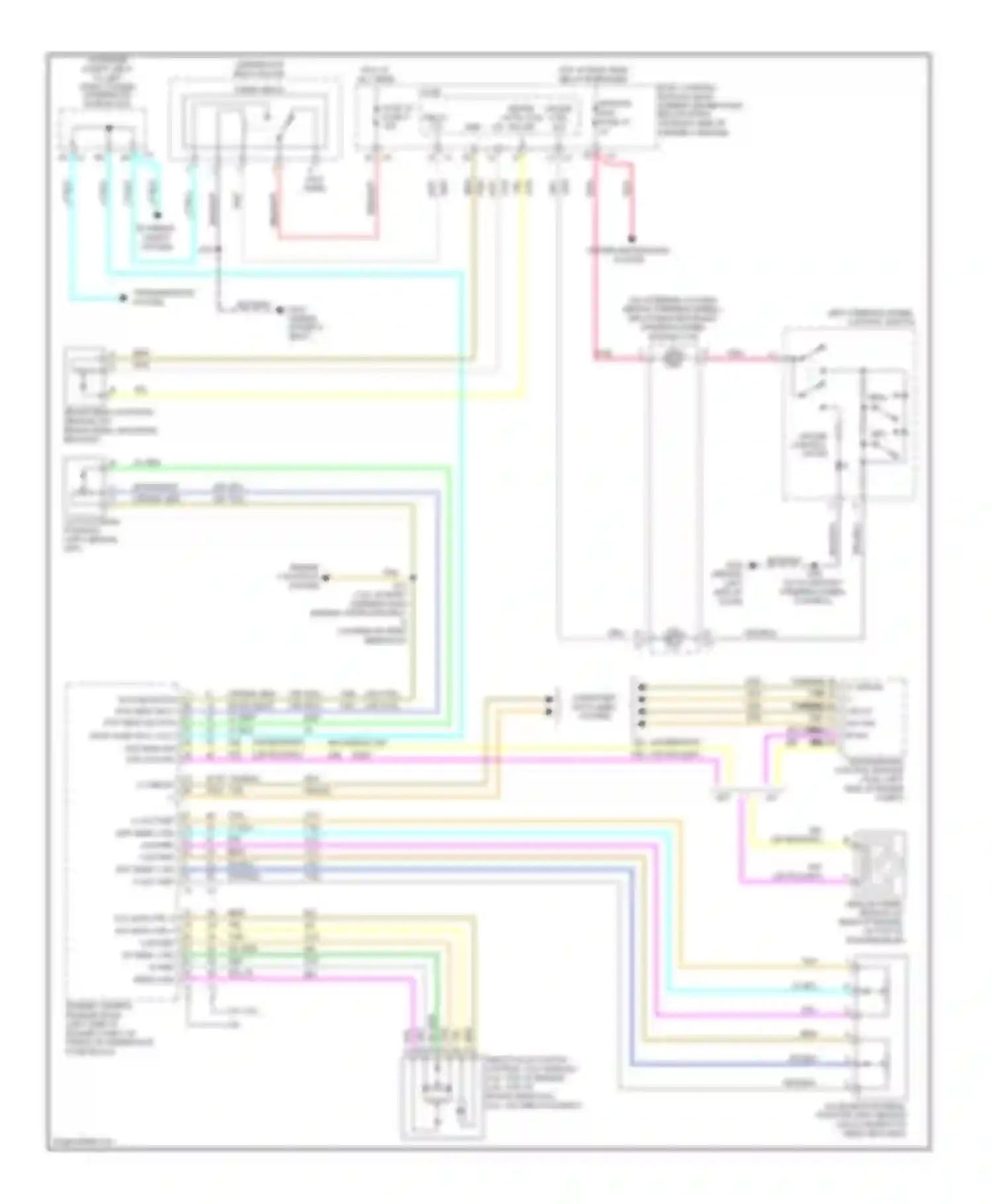 Wiring diagram eps/str cruise whl cntrl pos ctrl fuse 19 sig sw sig for Chevrolet HHR I (2005-2011) (1 of 1)