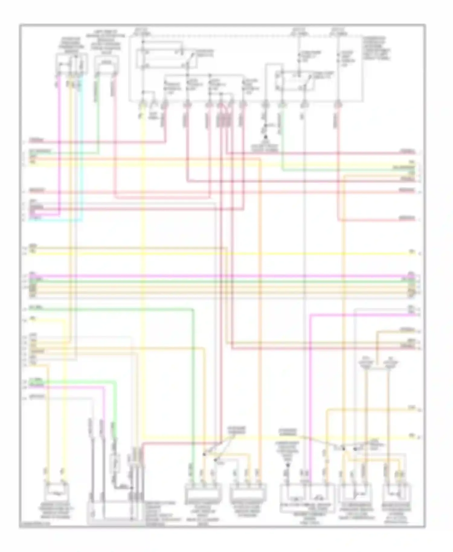 Wiring diagram heated oxygen sensor for Chevrolet HHR I (2005-2011) (2 of 4)