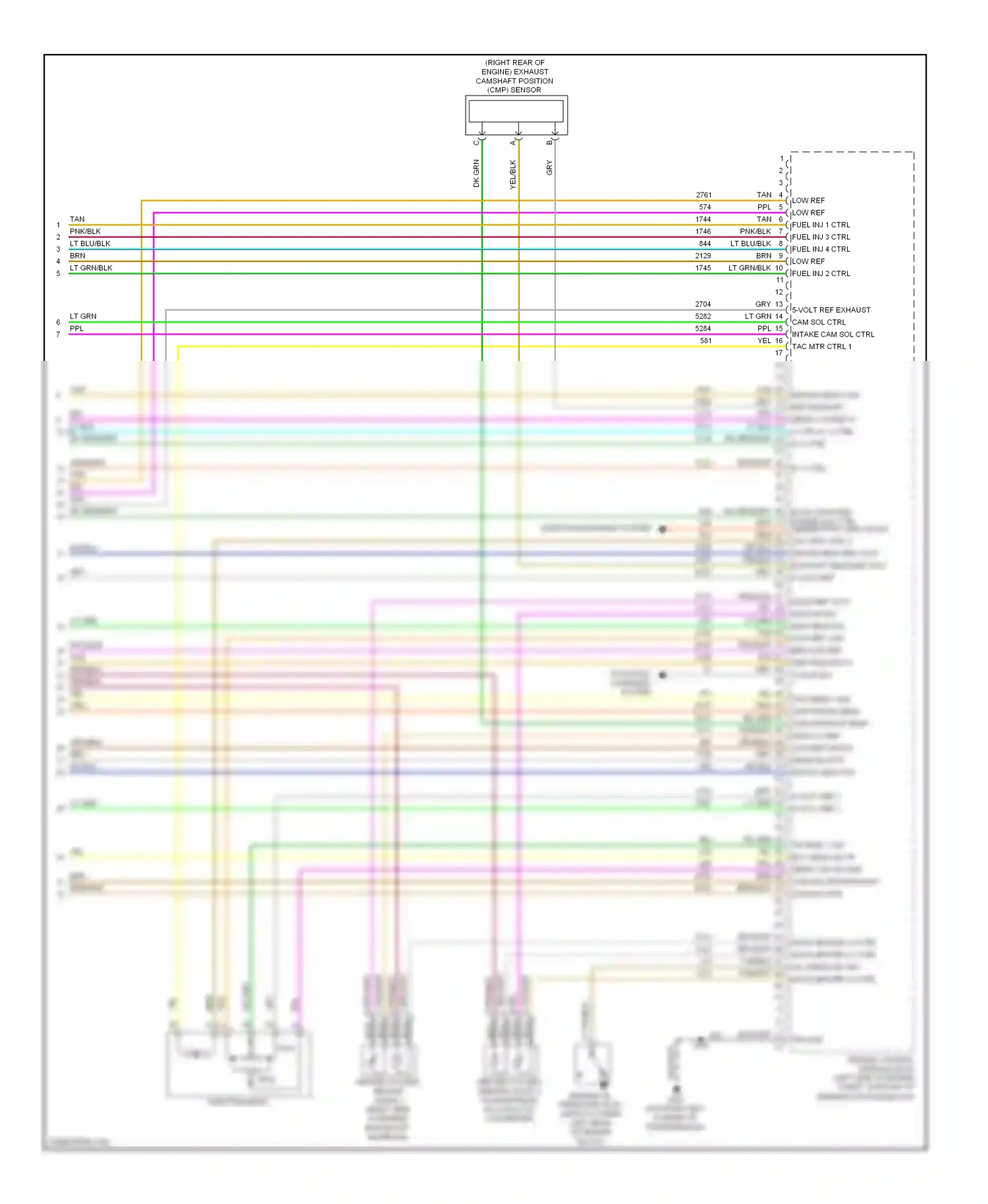 Chevrolet HHR I (2005-2011) ic 2 ctrl wiring diagram  (2 of 3)