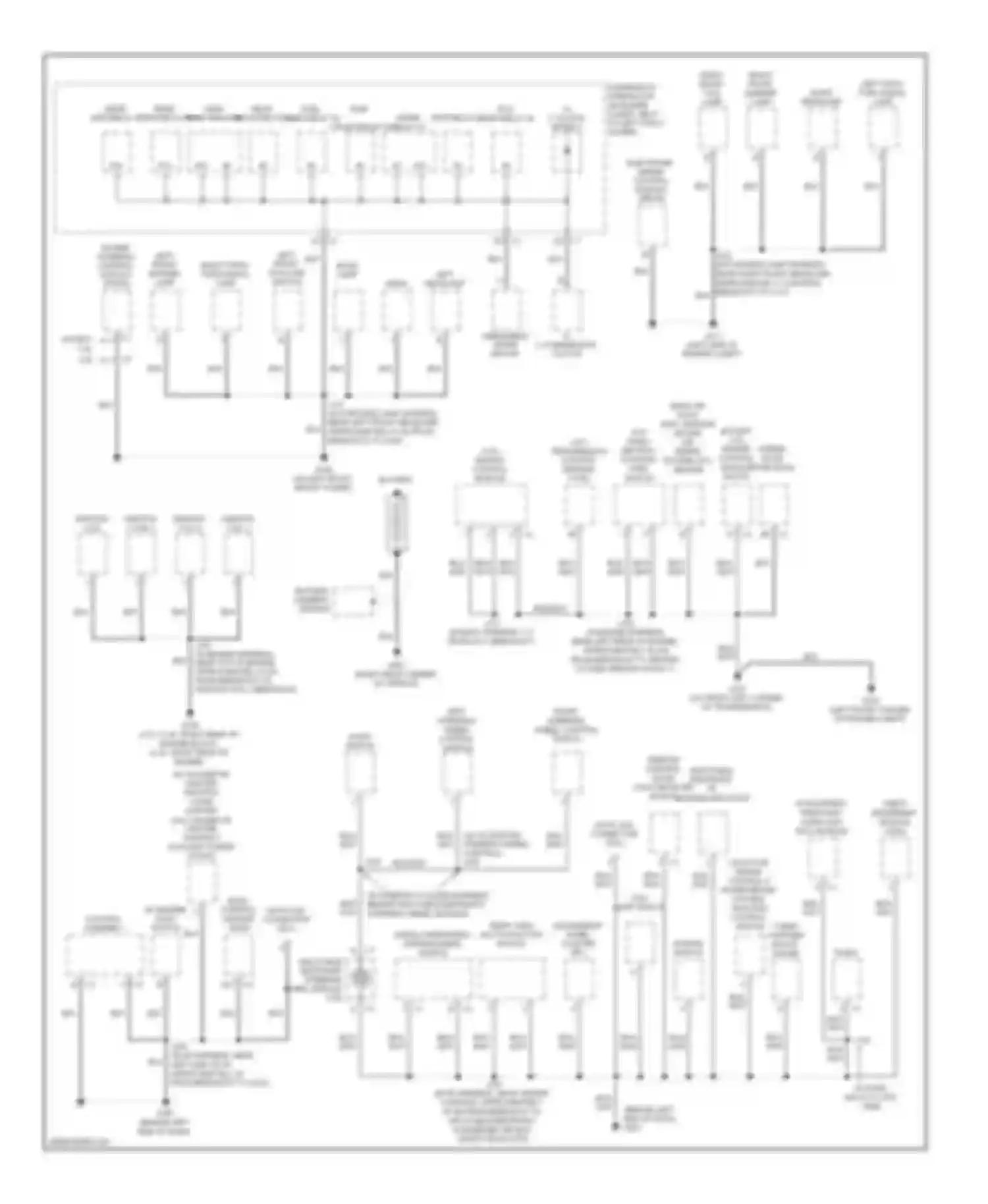 Wiring diagram left front hood fog ajar lamp switch for Chevrolet HHR I (2005-2011) (1 of 1)