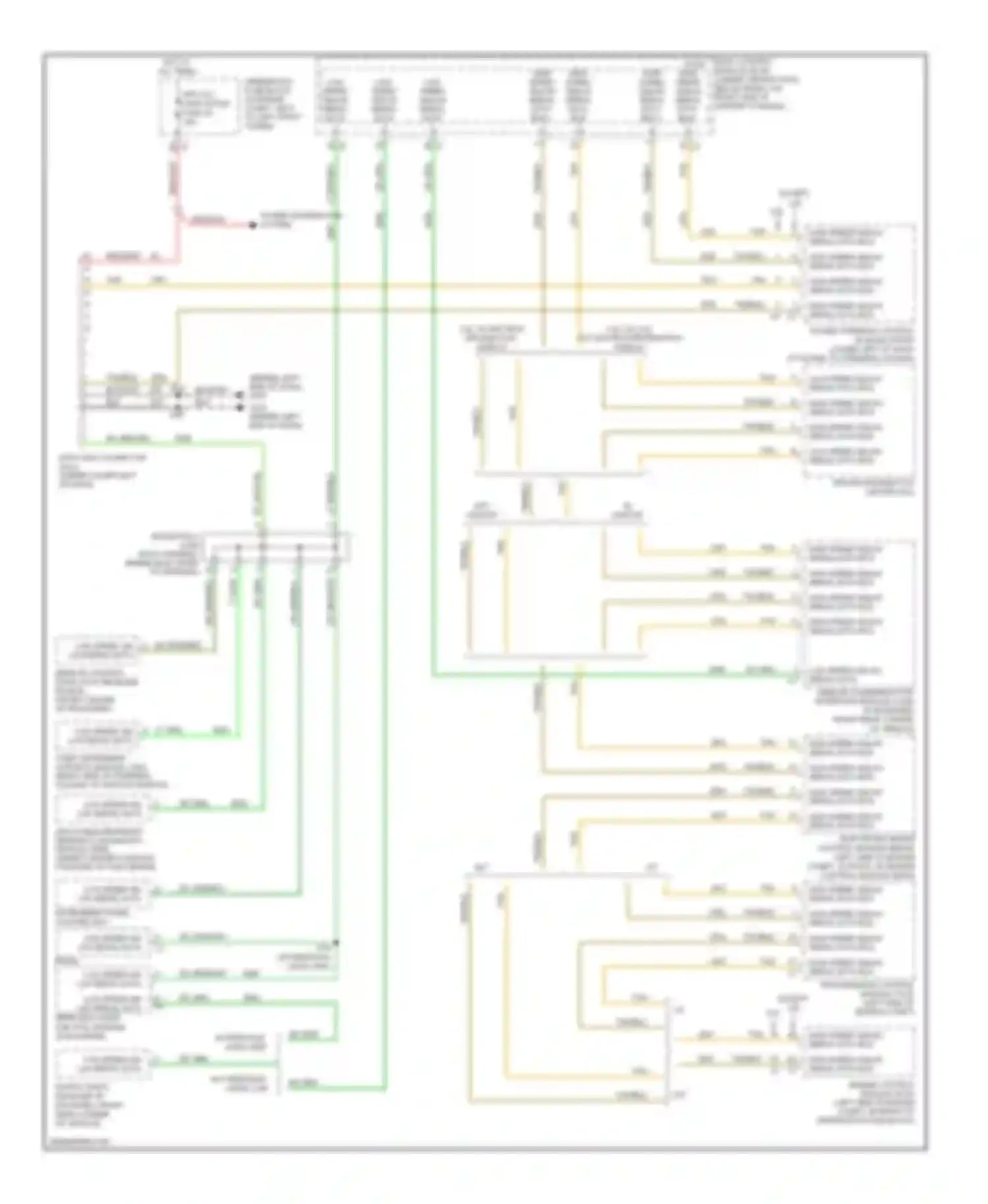 Wiring diagram low speed gmlan serial data bus for Chevrolet HHR I (2005-2011) (1 of 1)