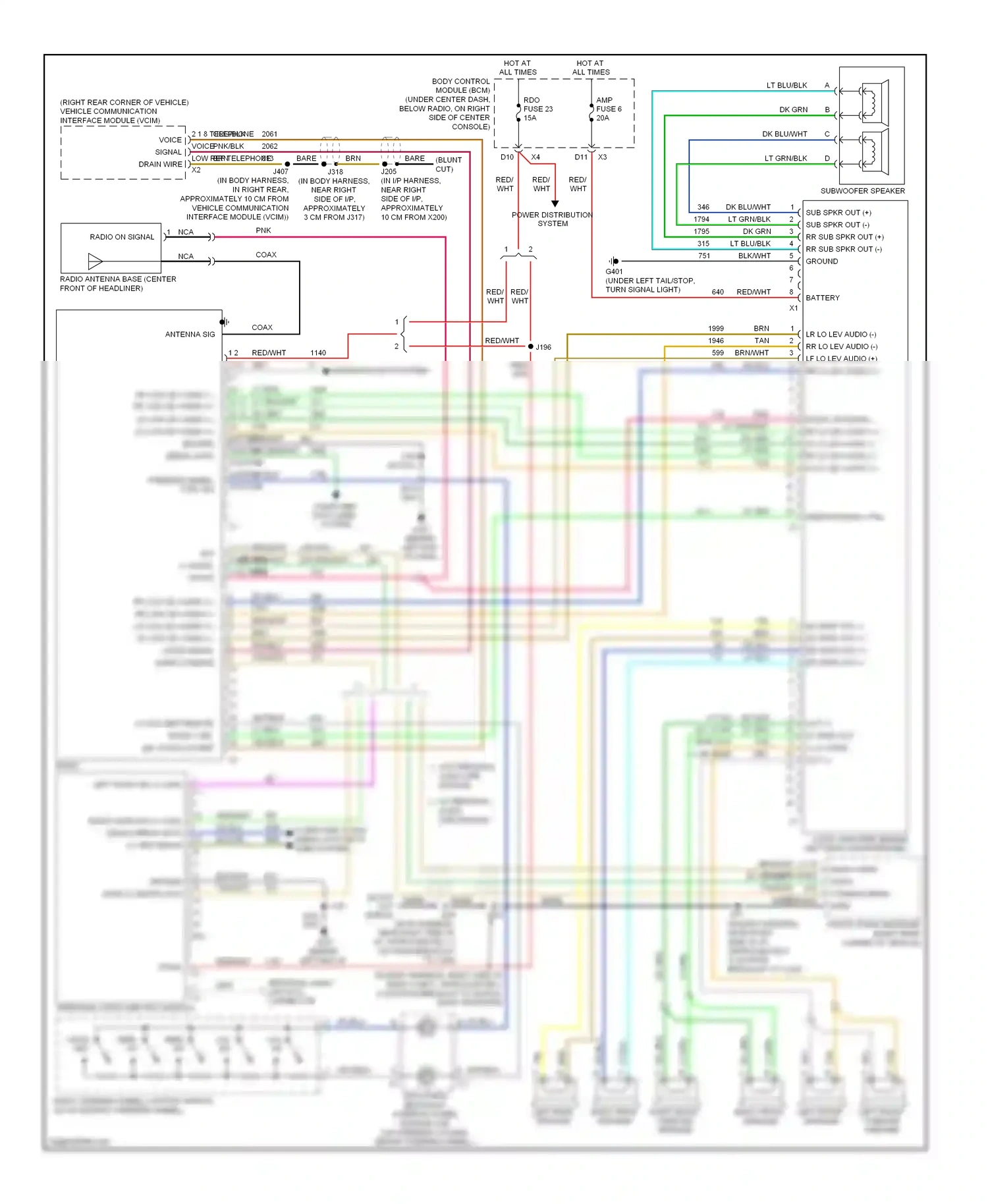 Chevrolet HHR I (2005-2011) lt blu wiring diagram  (36 of 40)