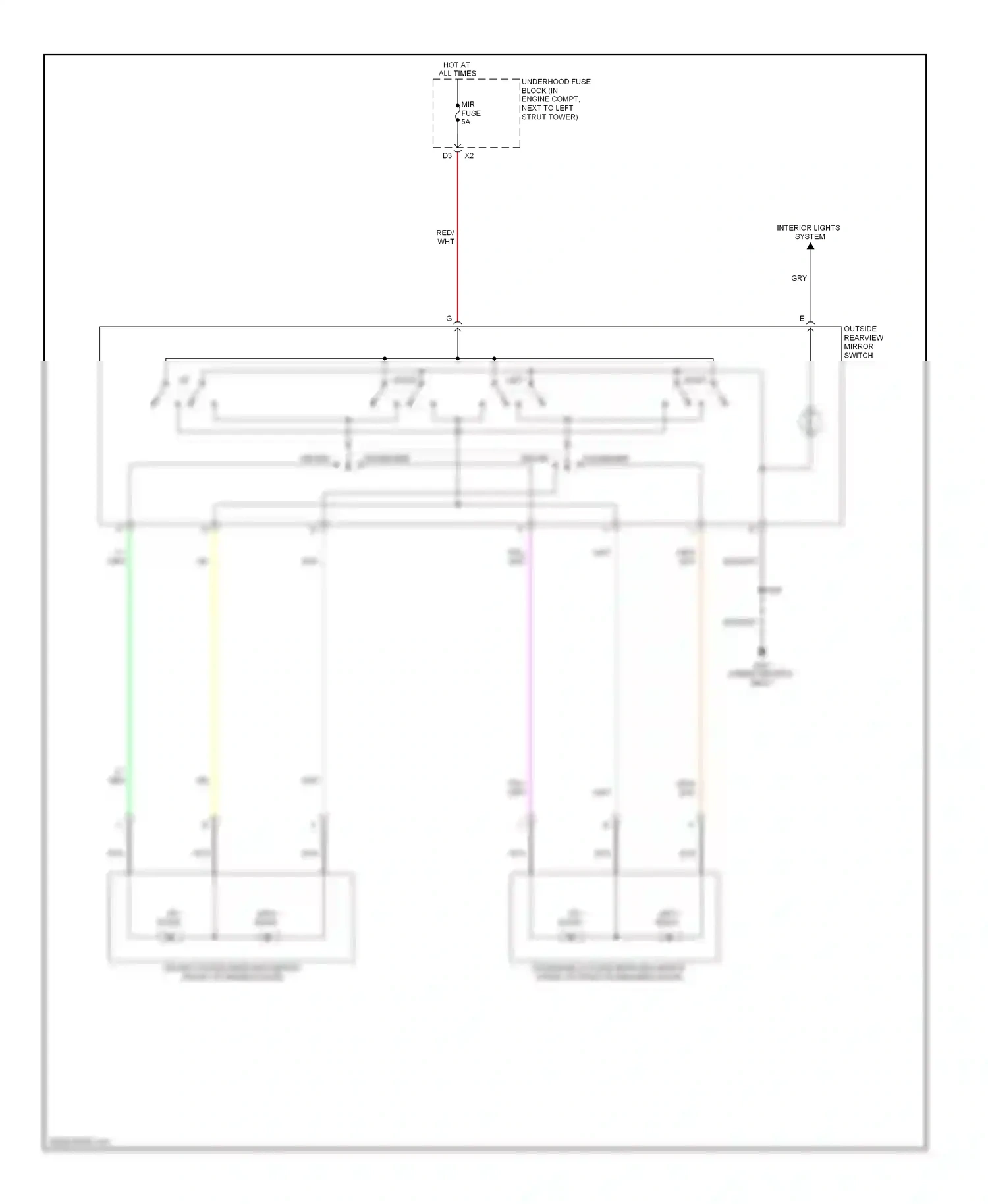 Chevrolet HHR I (2005-2011) nca wiring diagram  (19 of 25)