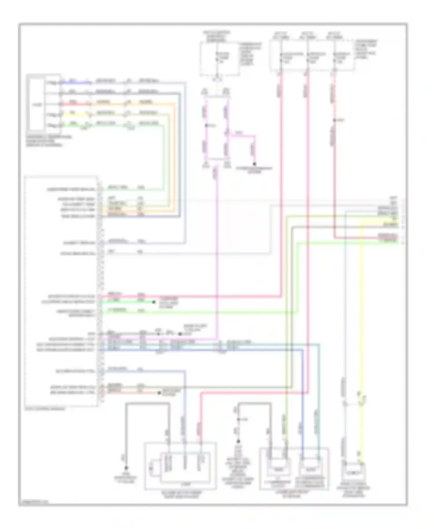Impala Chevrolet IX (2006-2016): Automatic a/c circuit (1 of 4)