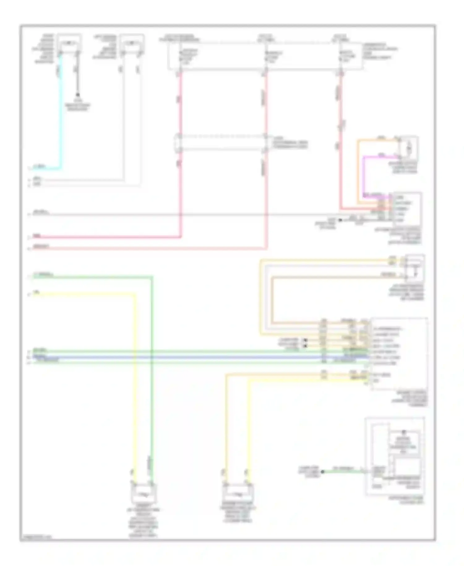 Impala Chevrolet IX (2006-2016): Manual a/c circuit (2 of 2)