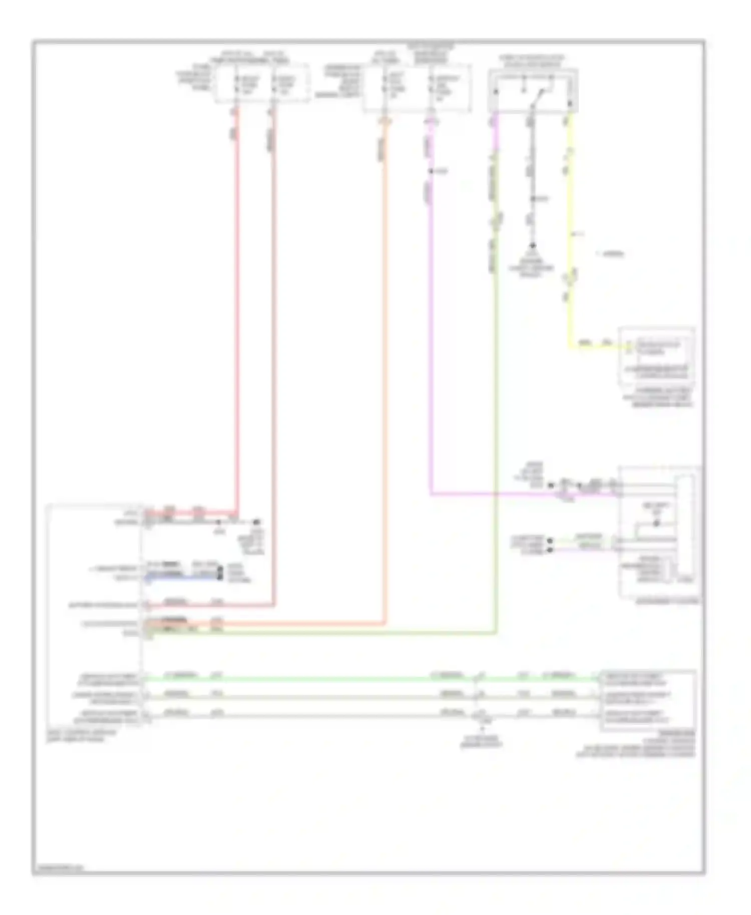Impala Chevrolet IX (2006-2016): Pass-key circuit
