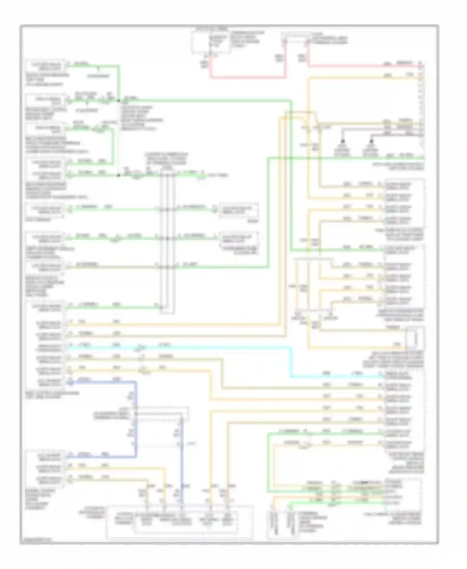 Impala Chevrolet IX (2006-2016): Computer data lines circuit