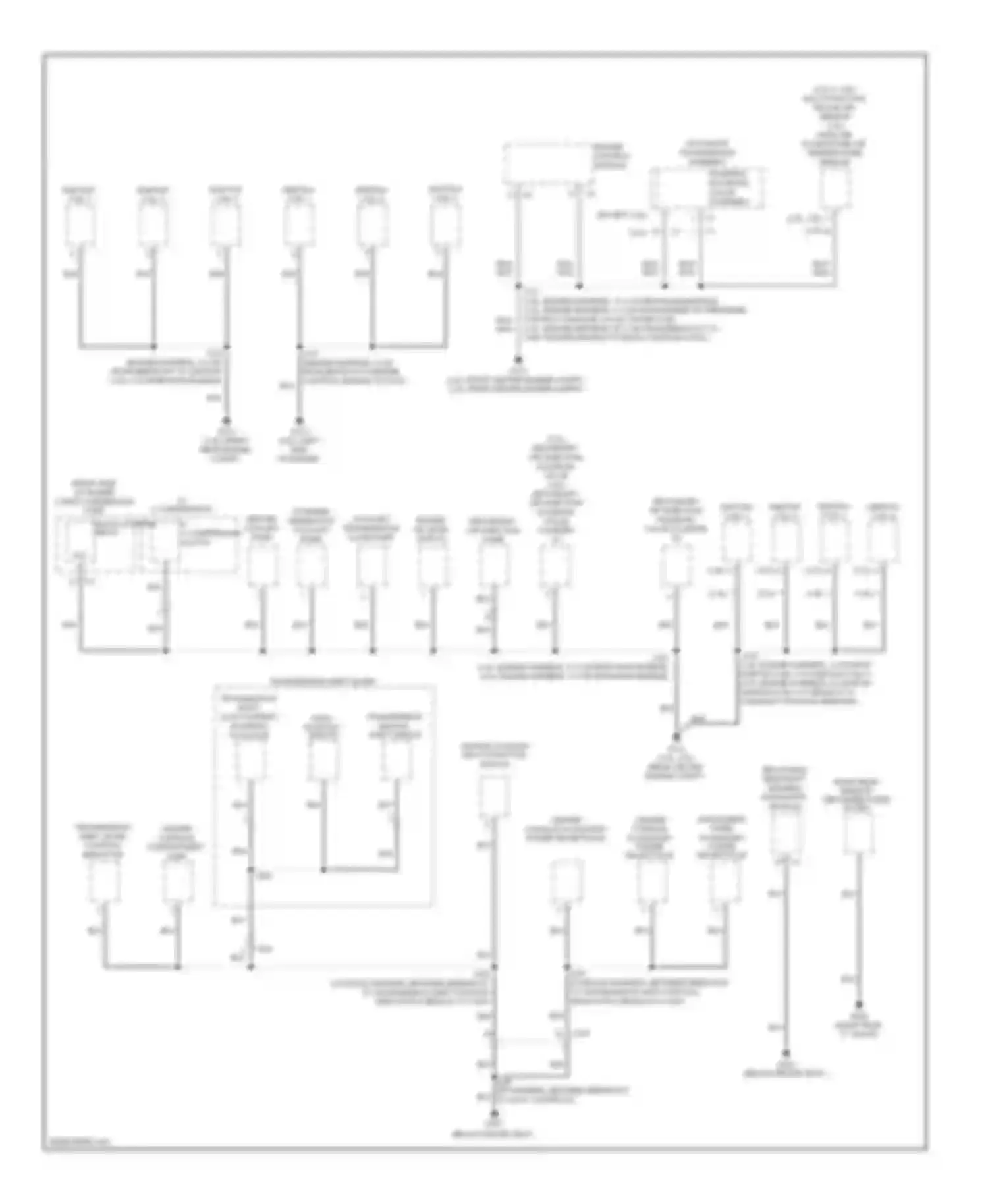 Impala Chevrolet IX (2006-2016): Ground distribution circuit (3 of 7)