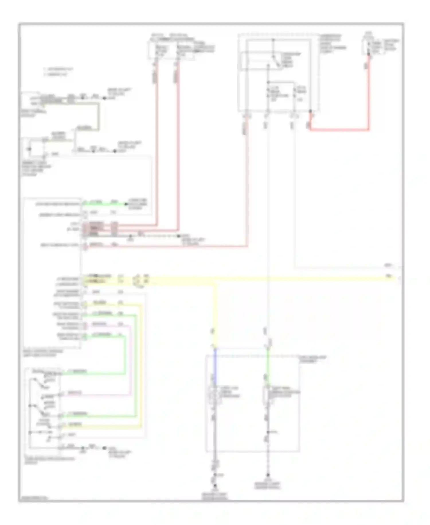 Impala Chevrolet IX (2006-2016): Headlights circuit, without high intensity discharge (1 of 2)