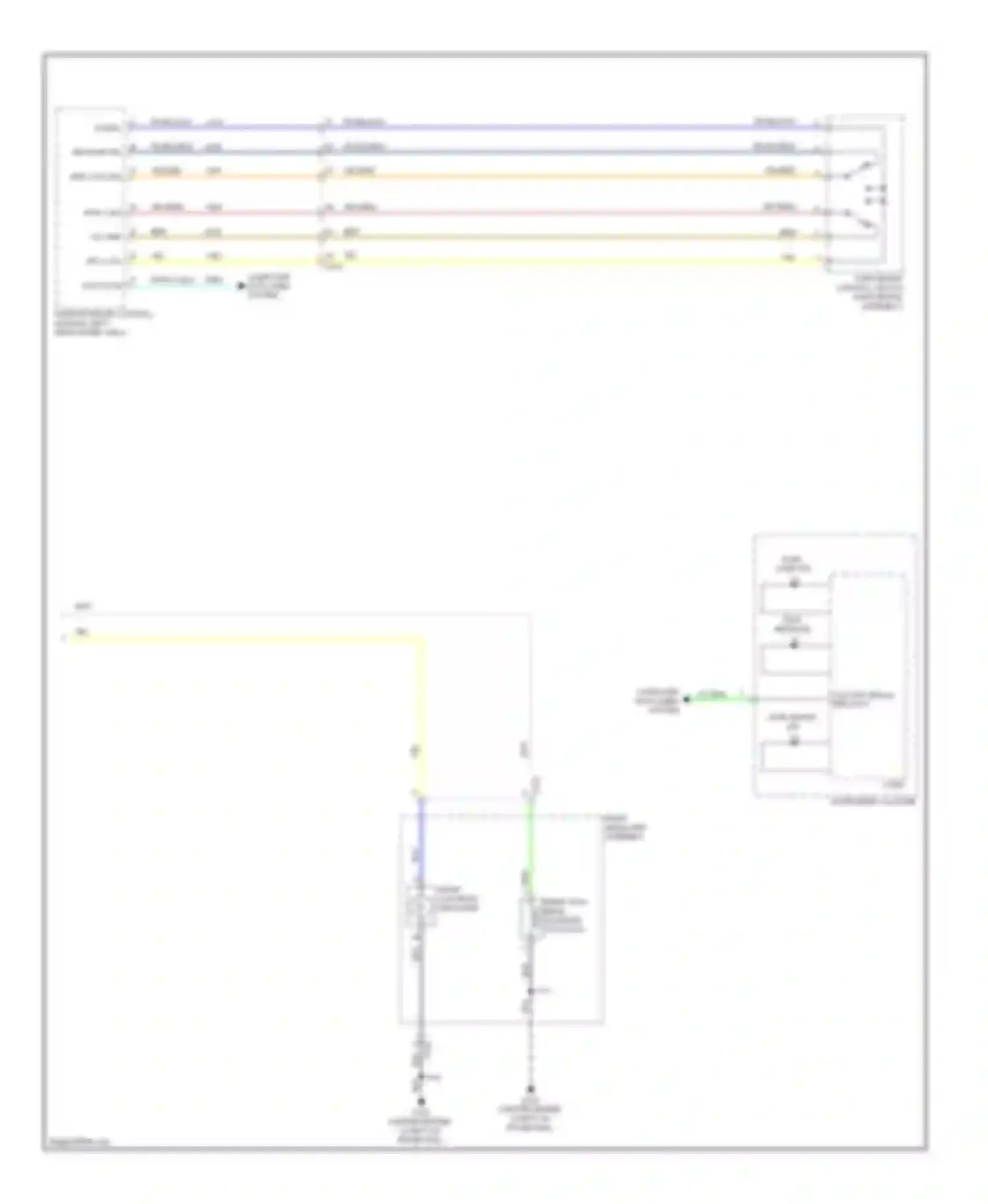 Impala Chevrolet IX (2006-2016): Headlights circuit, without high intensity discharge (2 of 2)