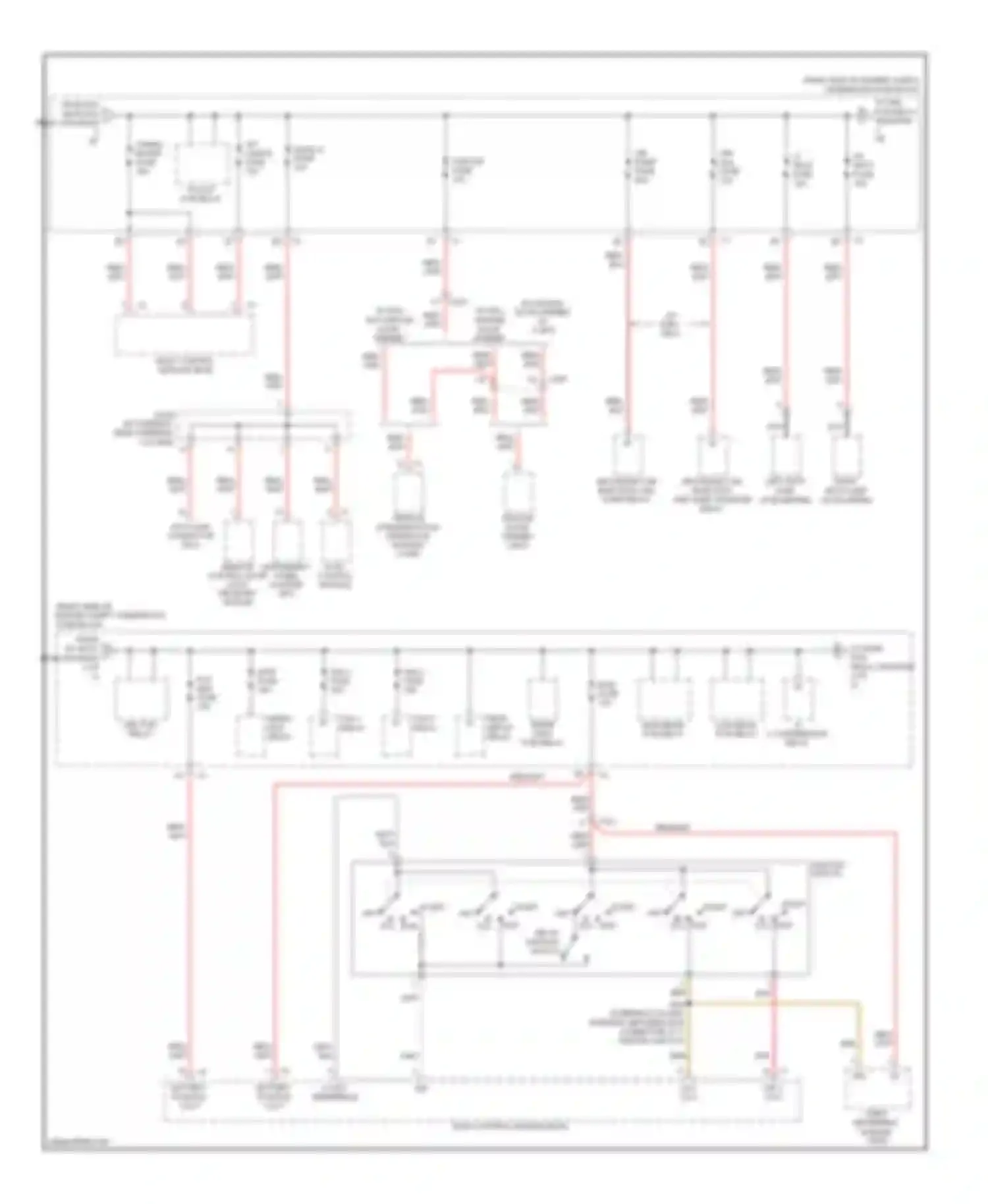 Impala Chevrolet IX (2006-2016): Power distribution circuit (3 of 4)