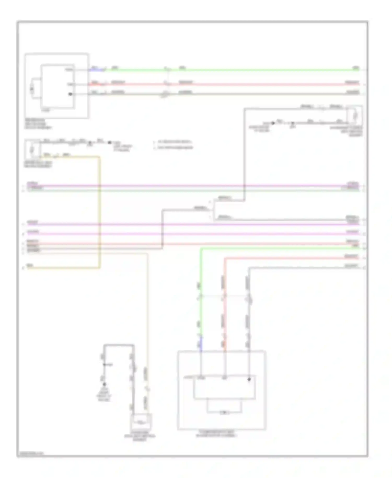 Impala Chevrolet IX (2006-2016): Heated seats circuit (2 of 3)
