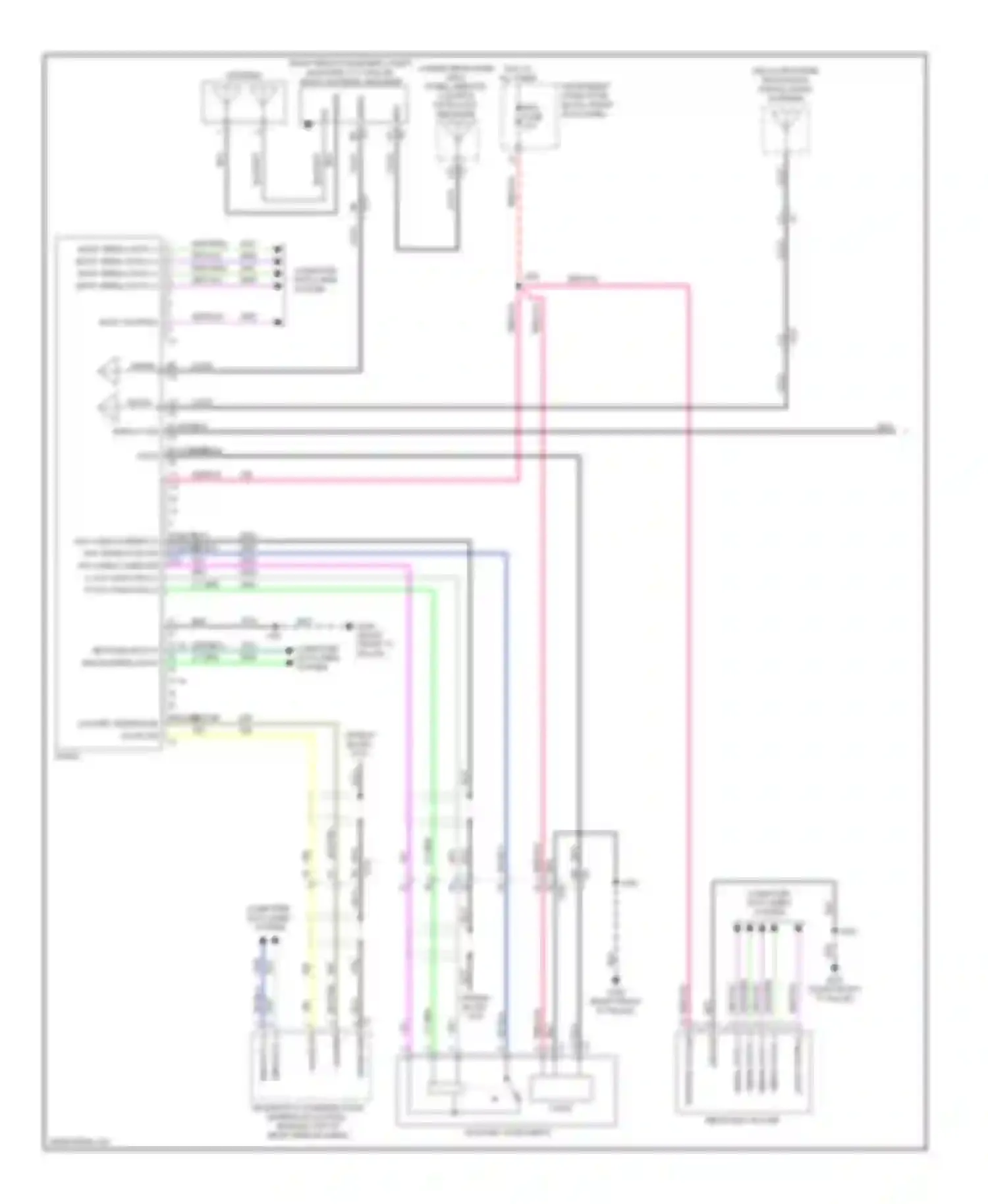 Impala Chevrolet IX (2006-2016): Radio circuit, without navigation (1 of 4)